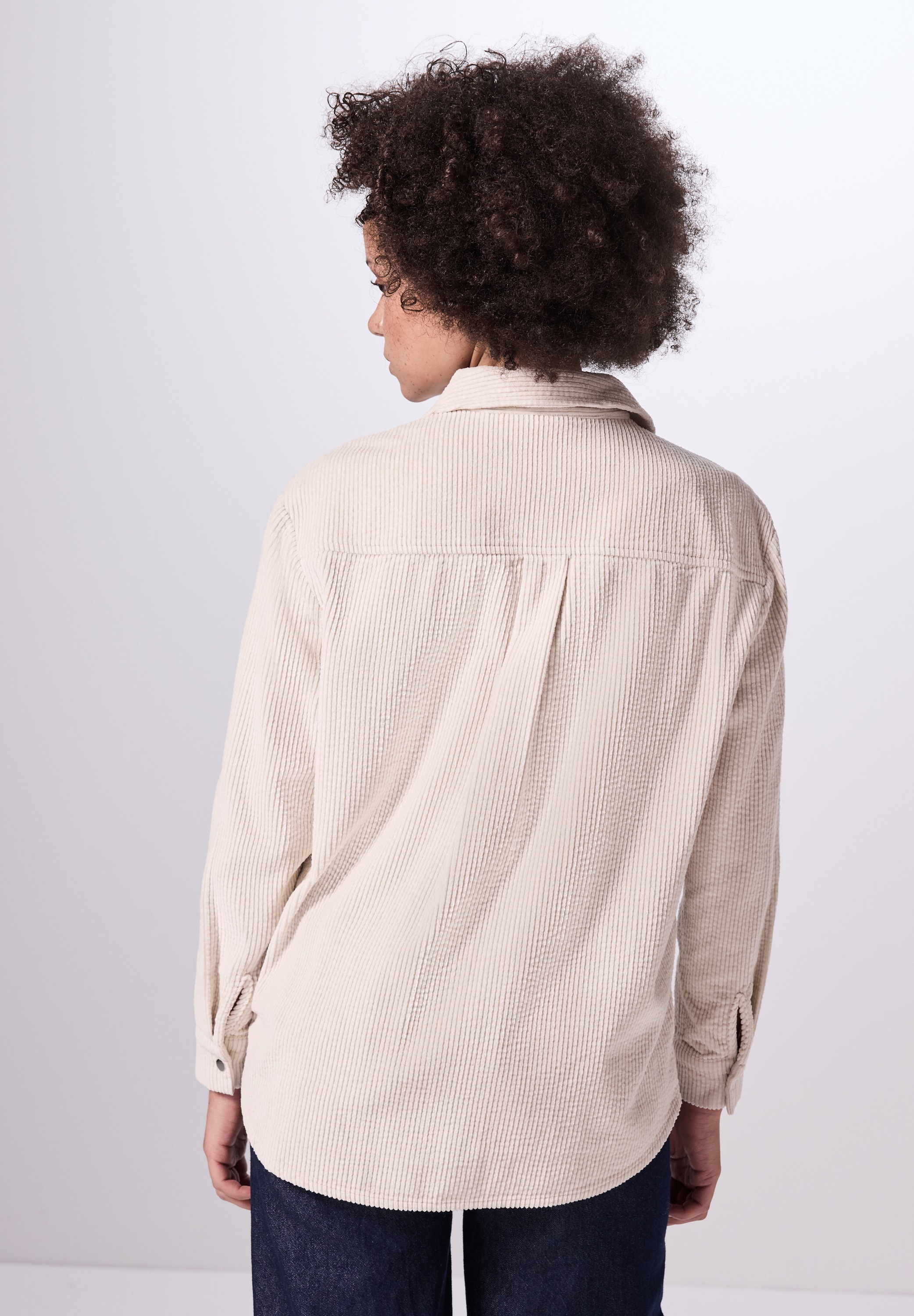 STREET ONE STUDIO Hemdbluse, mit Brusttaschen