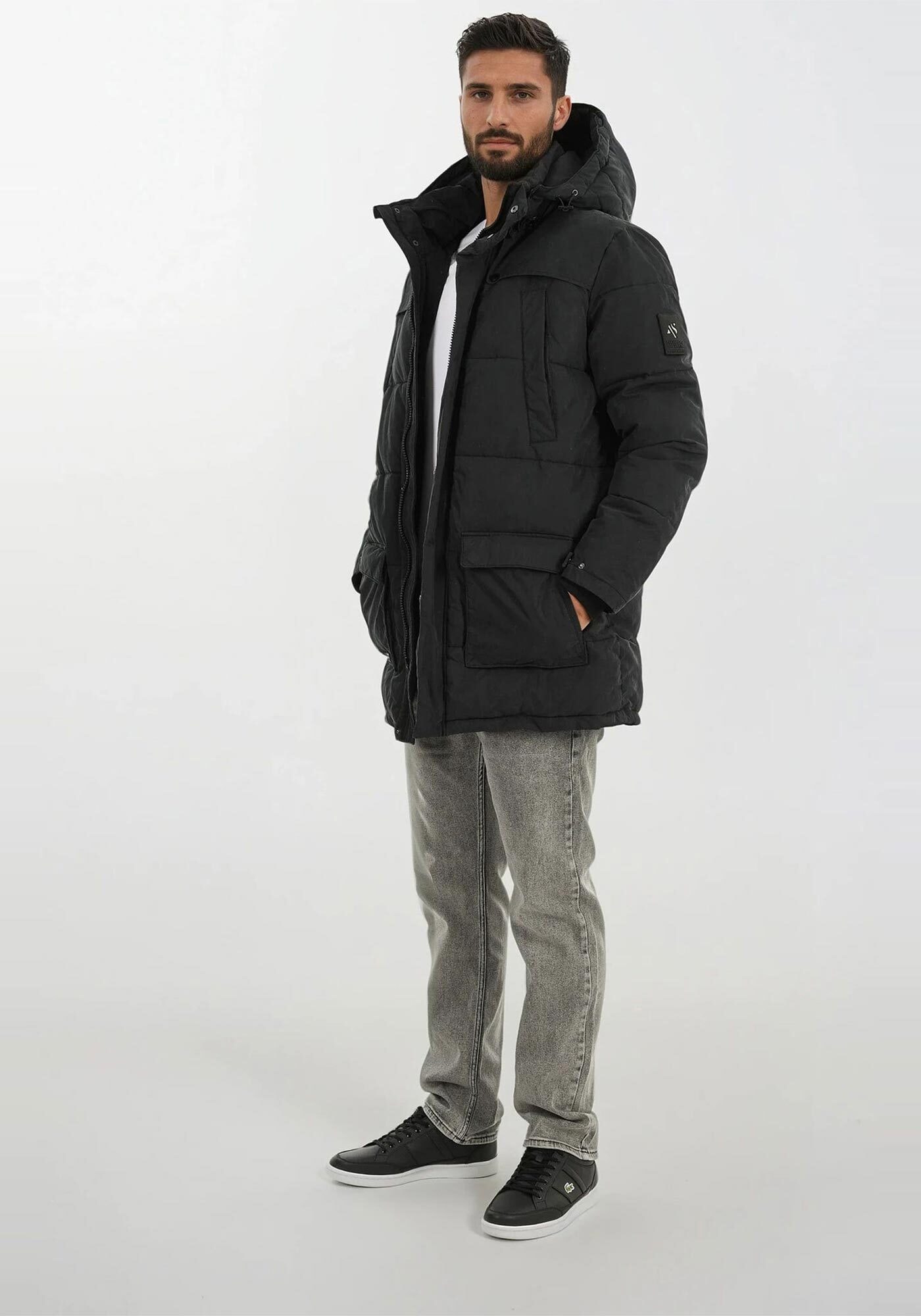 Alessandro Salvarini Winterjacke »ASArtiika« innen mit warmem Teddyfell