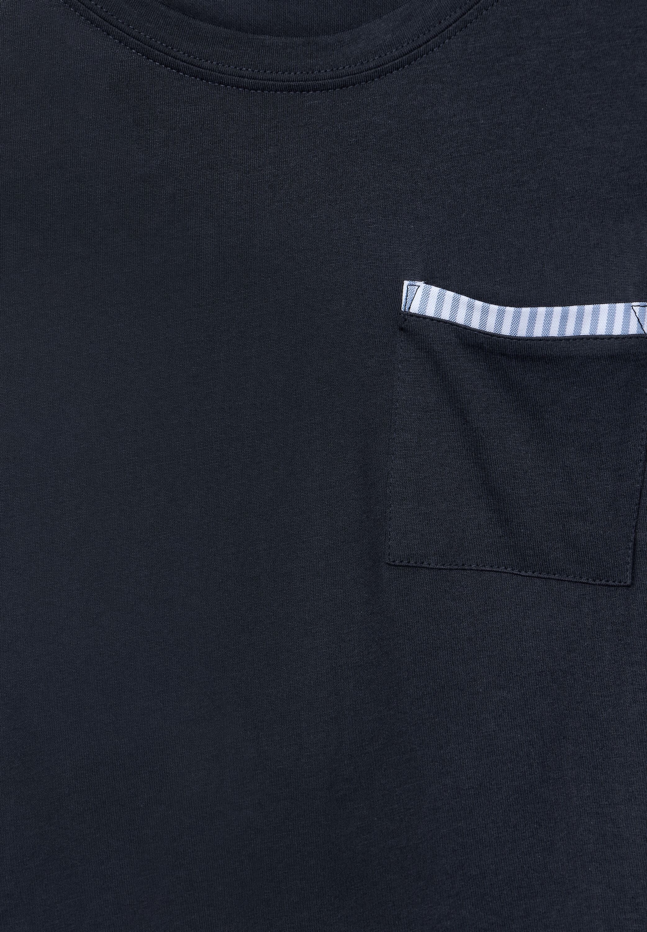 Cecil T-Shirt, aus softem Materialmix