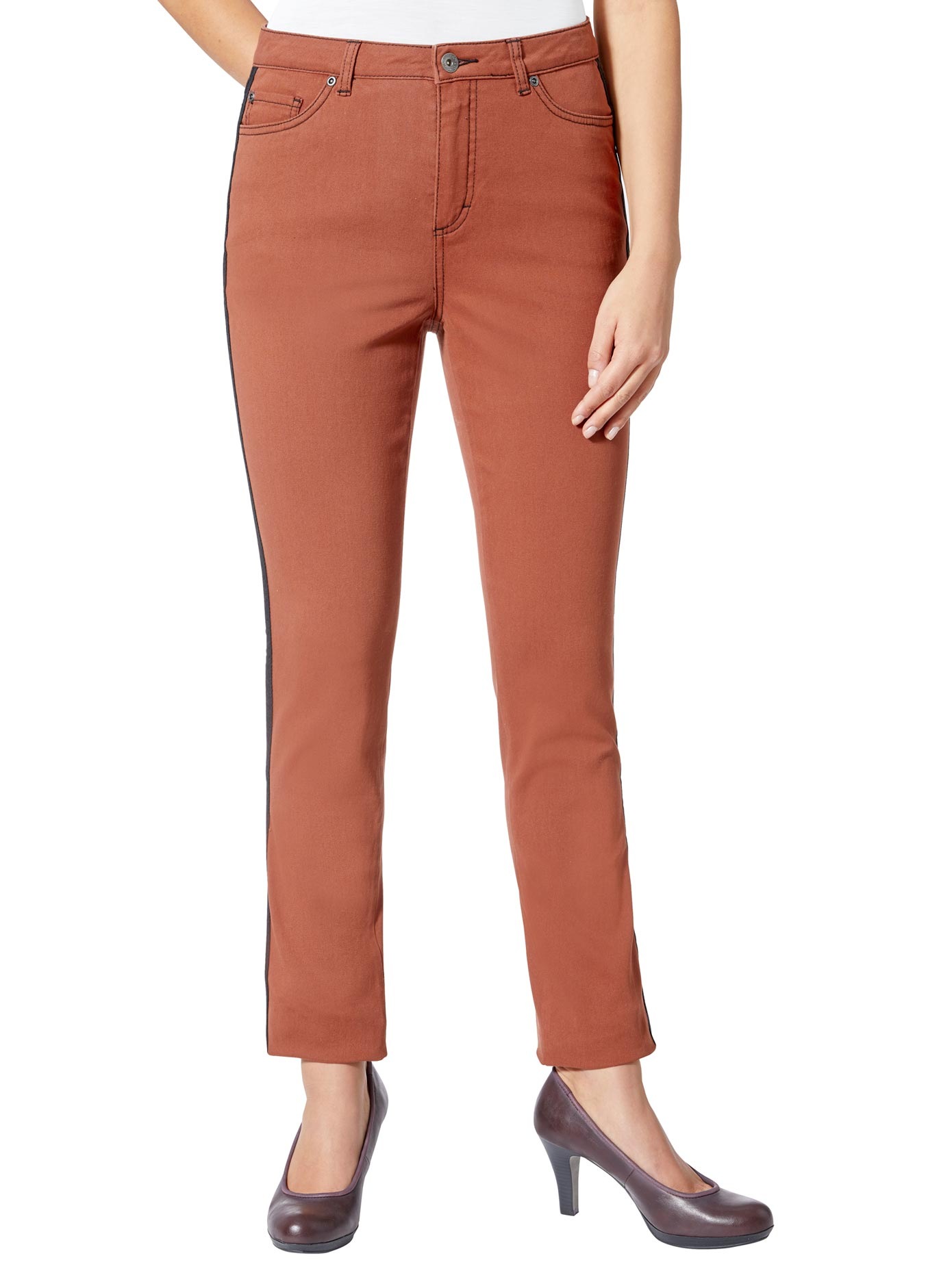 Jeans mit Kontraststreifen