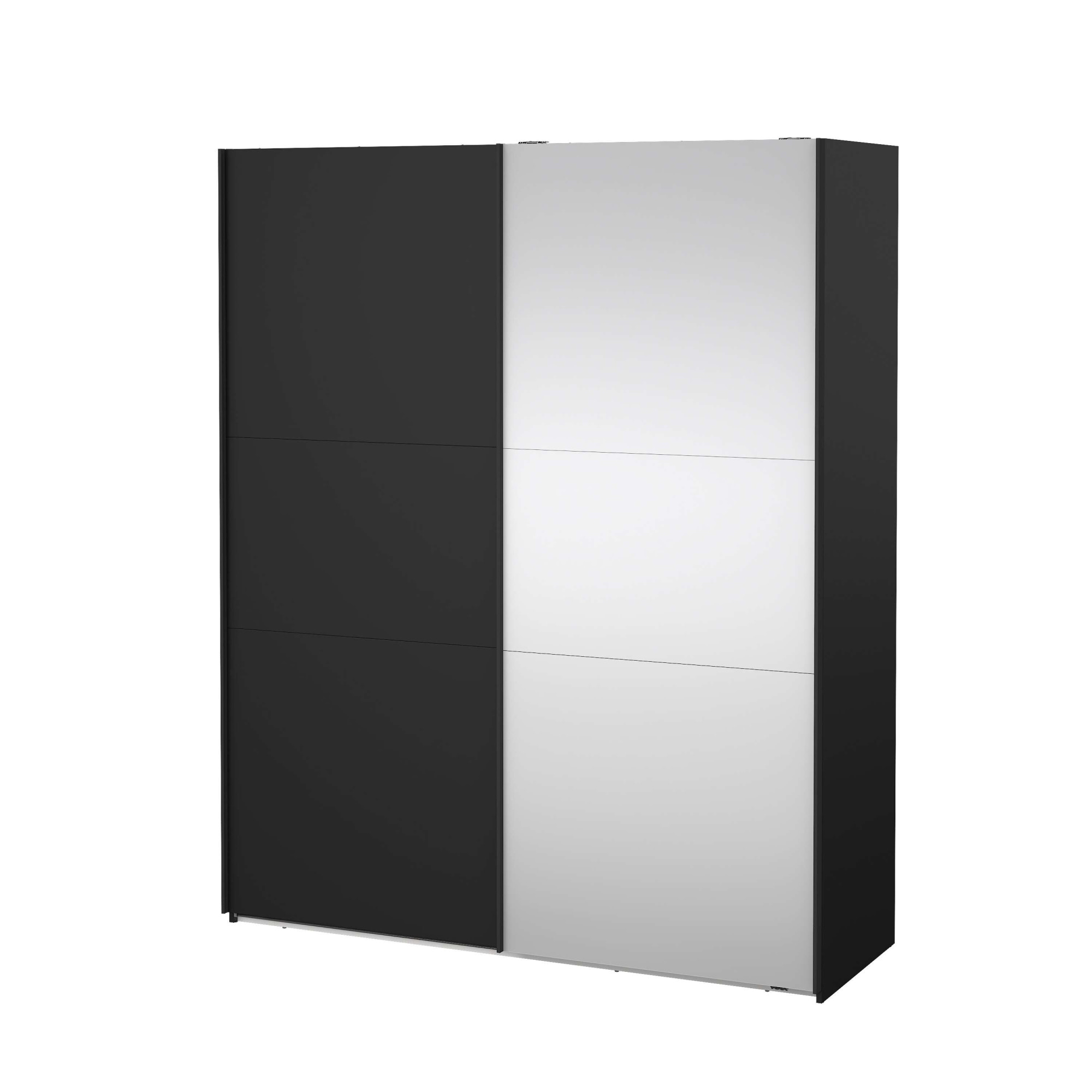 Home affaire Schwebetürenschrank "COMO mit 2 Schwebetüren, moderner und eleganter Kleiderschrank" Viel Stauraum, mit Safe-Slide-Funktion, Made in Denmark
