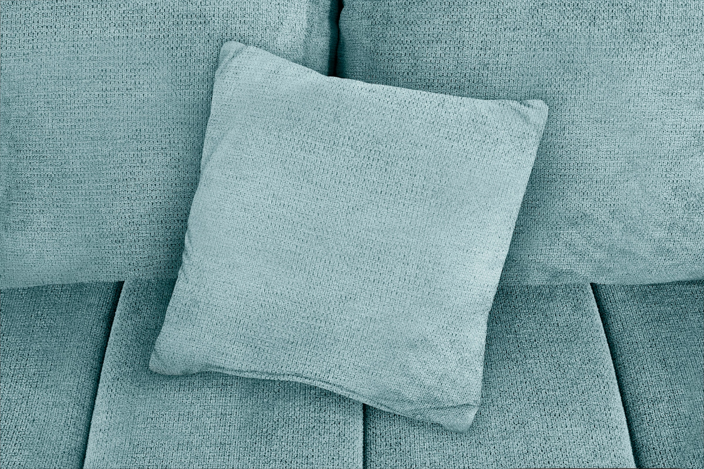 INOSIGN Ecksofa »Imola, elegant und modern, aktuelle Steppung im Sitz, bequem, L-Form«, frei im Raum stellbar, wahlweise mit Bettfunktion und Bettkasten