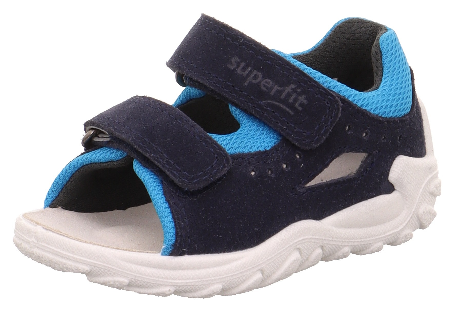 Superfit Sandale "FLOW WMS: mittel", Sommerschuh, Klettschuh, Outdoorschuh, mit Klettverschlüssen