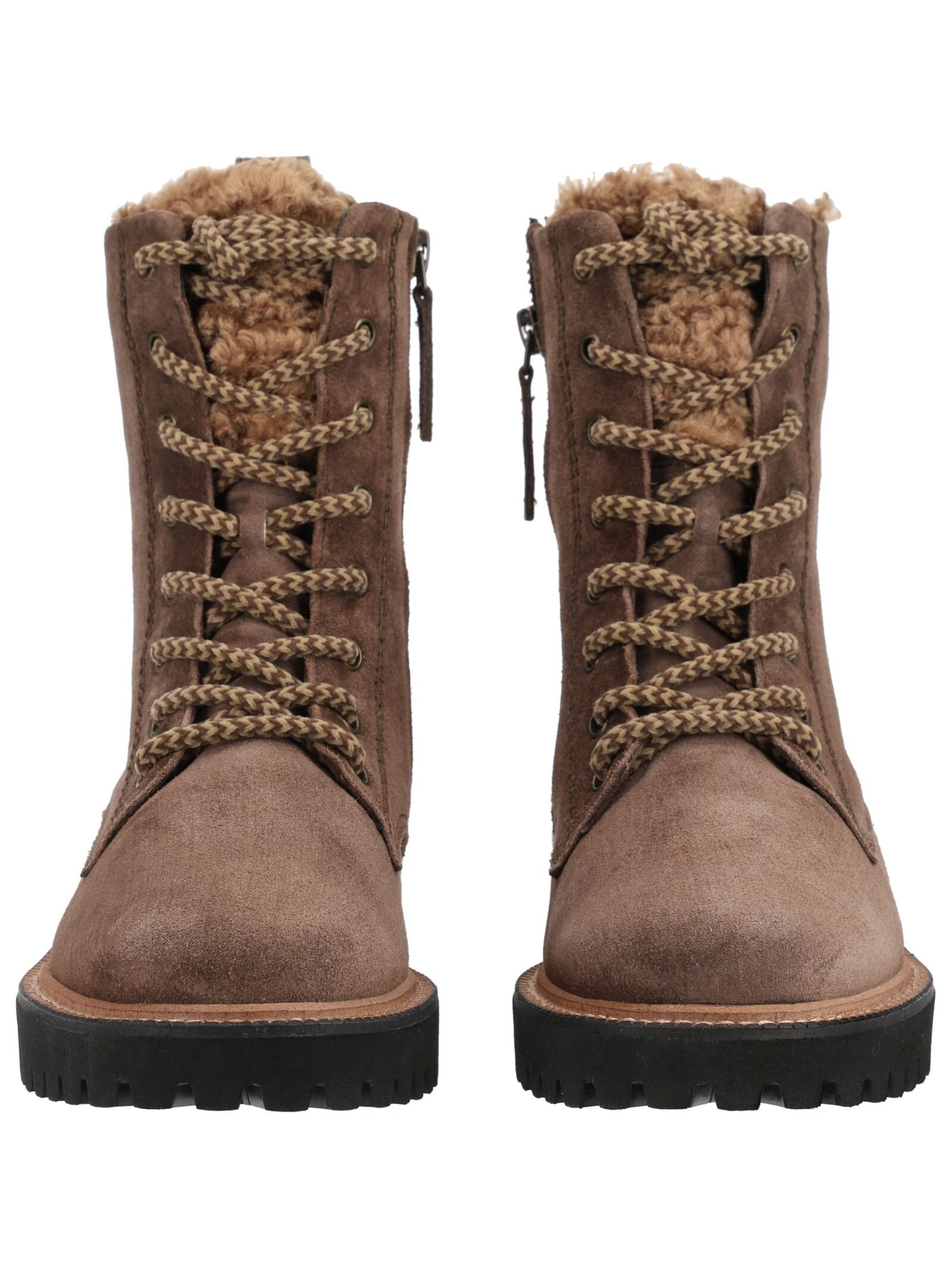 Paul Green Schnürstiefelette »Paul Green Stiefelette Veloursleder«