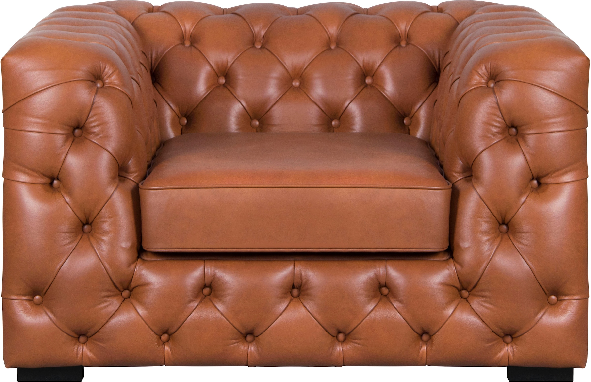 Guido Maria Kretschmer Home&Living Chesterfield-Sessel "Kalina Sessel", mit klassischer Chesterfield-Knopfheftung, sehr 