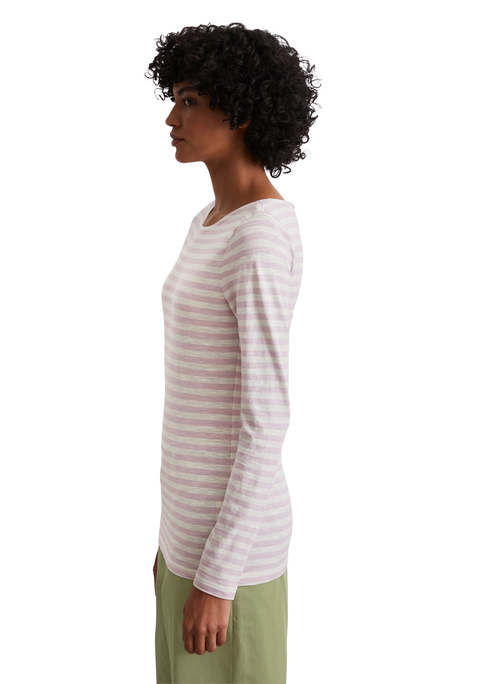 Marc O'Polo Langarmshirt »aus Slubjersey«