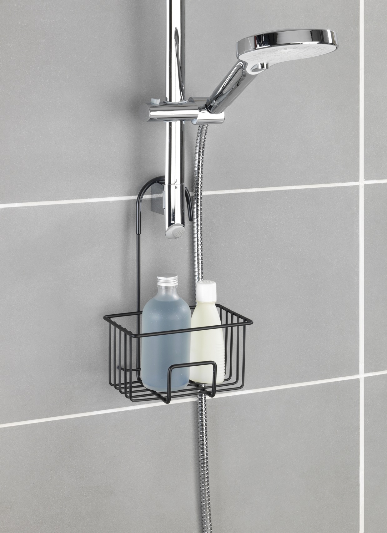 WENKO Duschablage "Milito" Dusch-Caddy zum Einhängen ohne Bohren, Ablage au günstig online kaufen