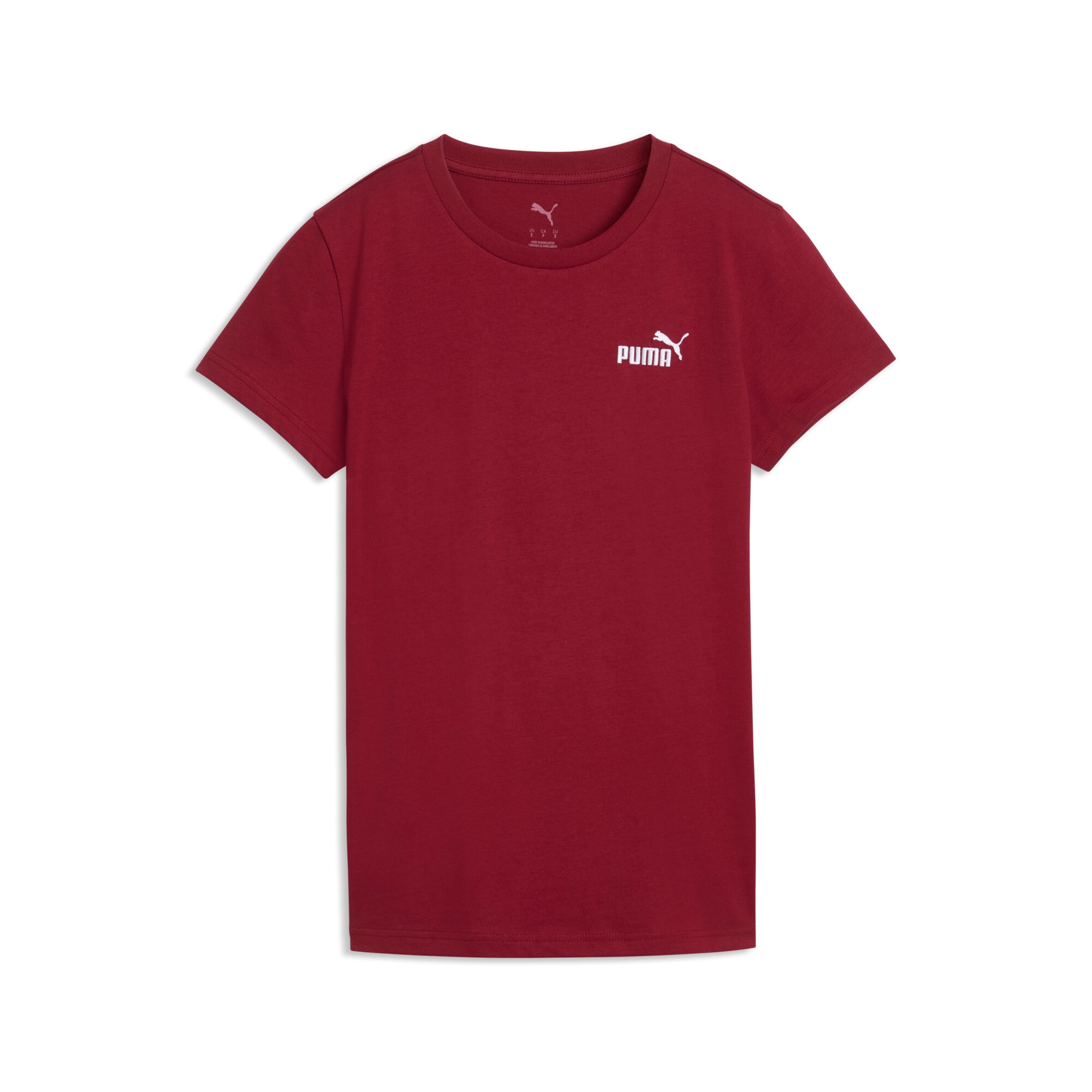 PUMA T-Shirt "ESS SMALL NO 1 LOGO TEE S" Kurzarm, aus Baumwolle, mit Rundhalsausschnitt