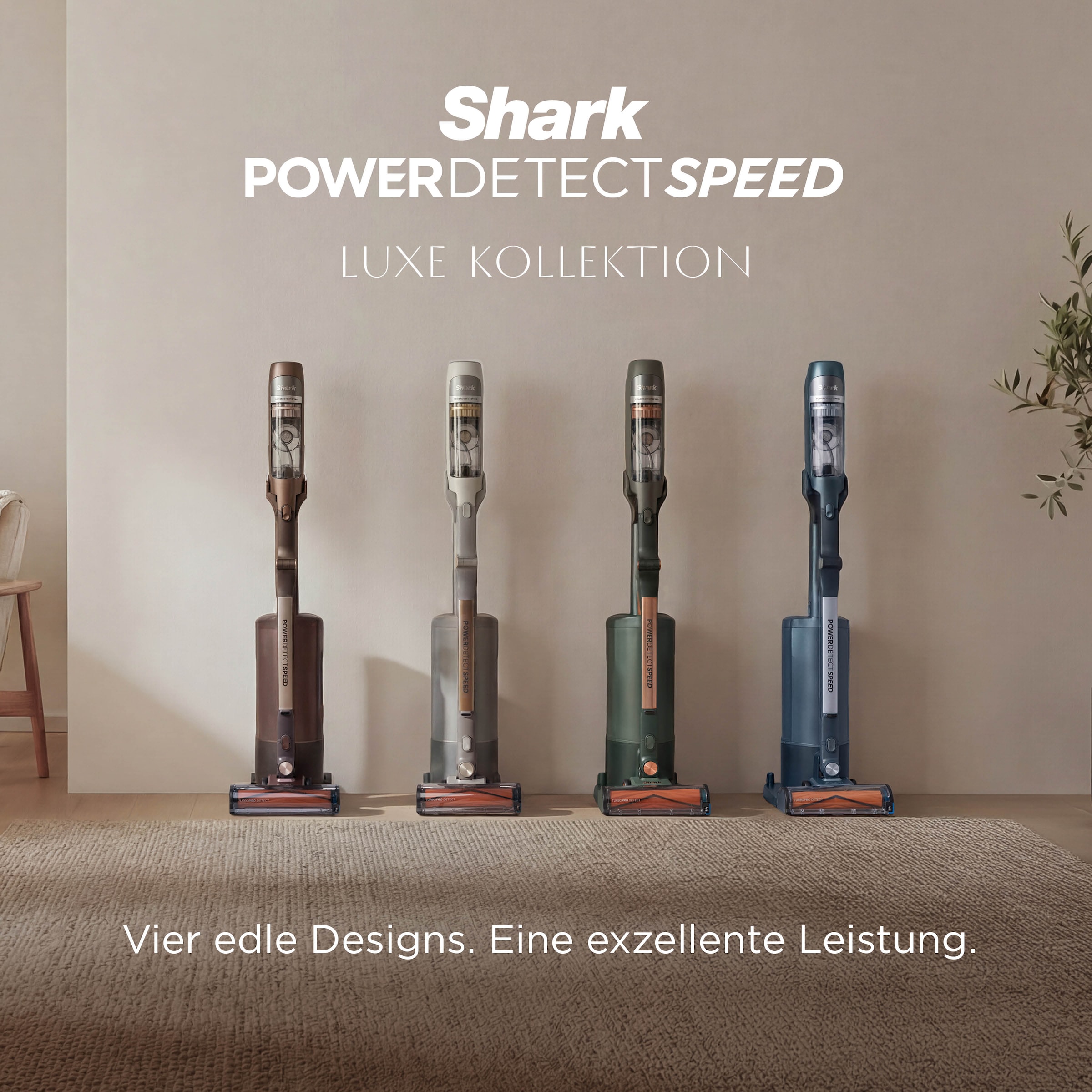 Shark Staubsauger-Akku »Shark PowerDetect Speed Luxe Collection Clean & Empty« 3.750 mAh 18,0 4 POWERDETECT-TECHNOLOGIEN, Selbstentleerende Ladestation: