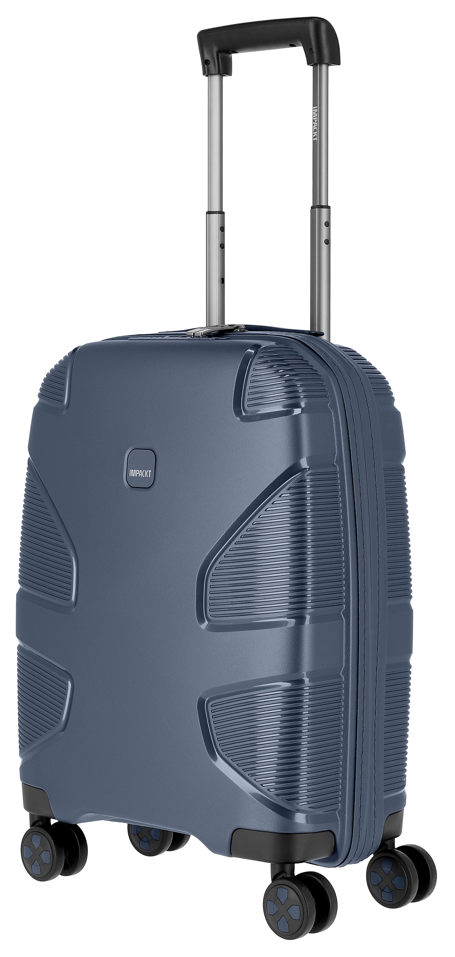 IMPACKT Hartschalen-Trolley »IP1, verschiedene Größen und Farben«, 4 Rollen, Hartschalen-Koffer vegan Koffer Reisegepäck USB-Port TSA Zahlenschloss