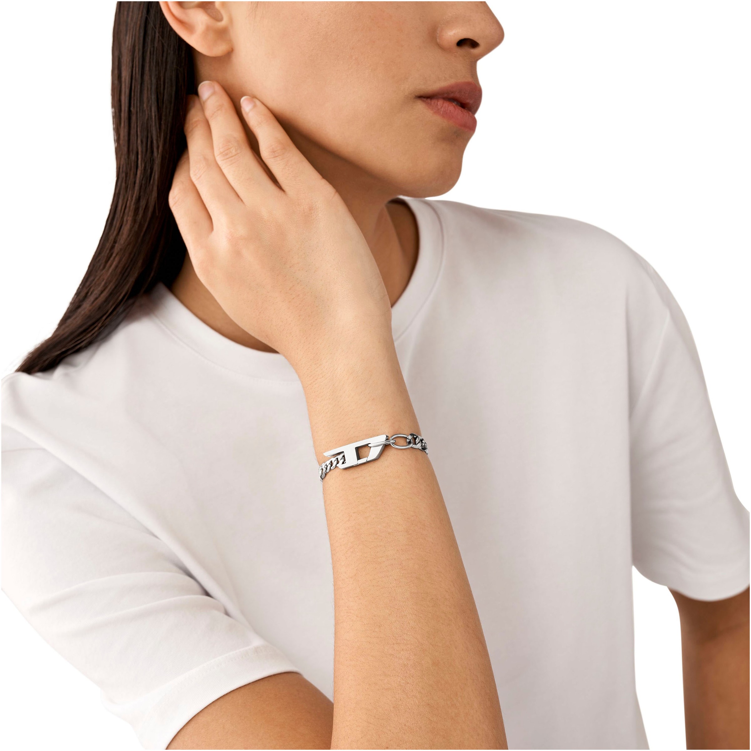 Diesel Armband »STEEL, DX1496040«