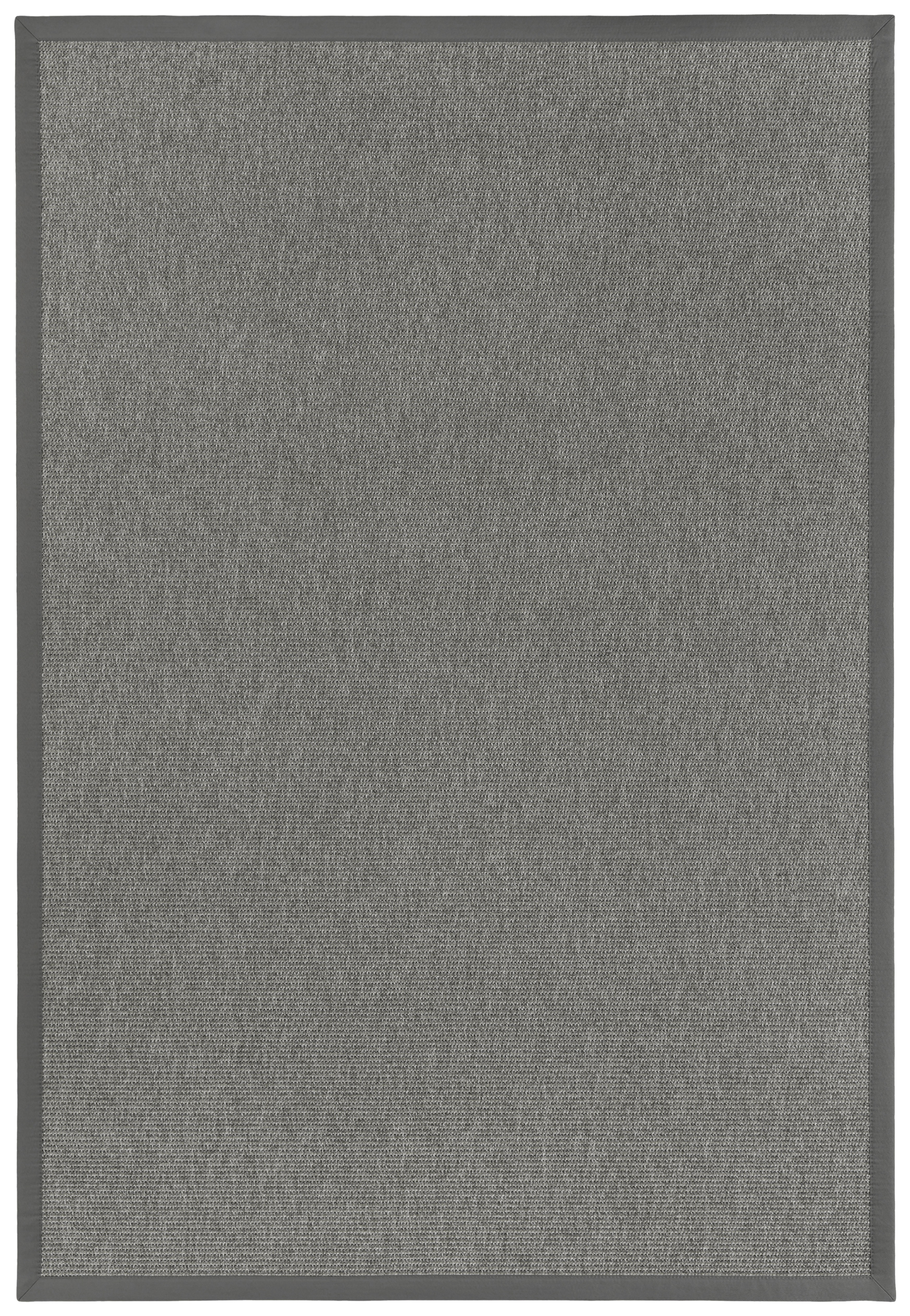 Thumbnail - Dekowe Teppich "Basic S2 Twill" rechteckig 10 mm Höhe meliert, Sisaloptik, mit Bordüre, In- und Outdoor geeignet