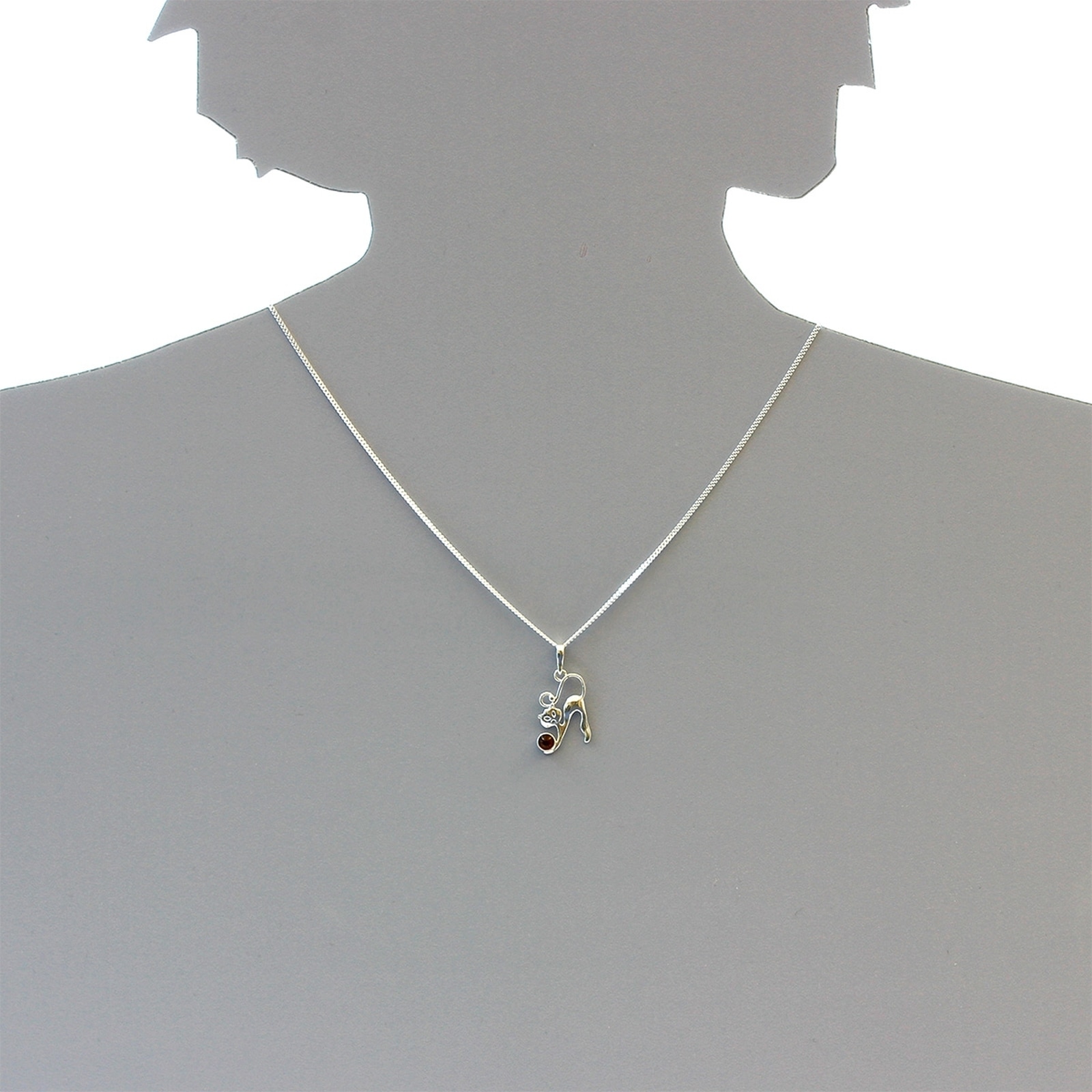OSTSEE-SCHMUCK Kettenanhänger »Ostsee-Schmuck Anhänger Katze Anhänger Katze«, (1 tlg.)