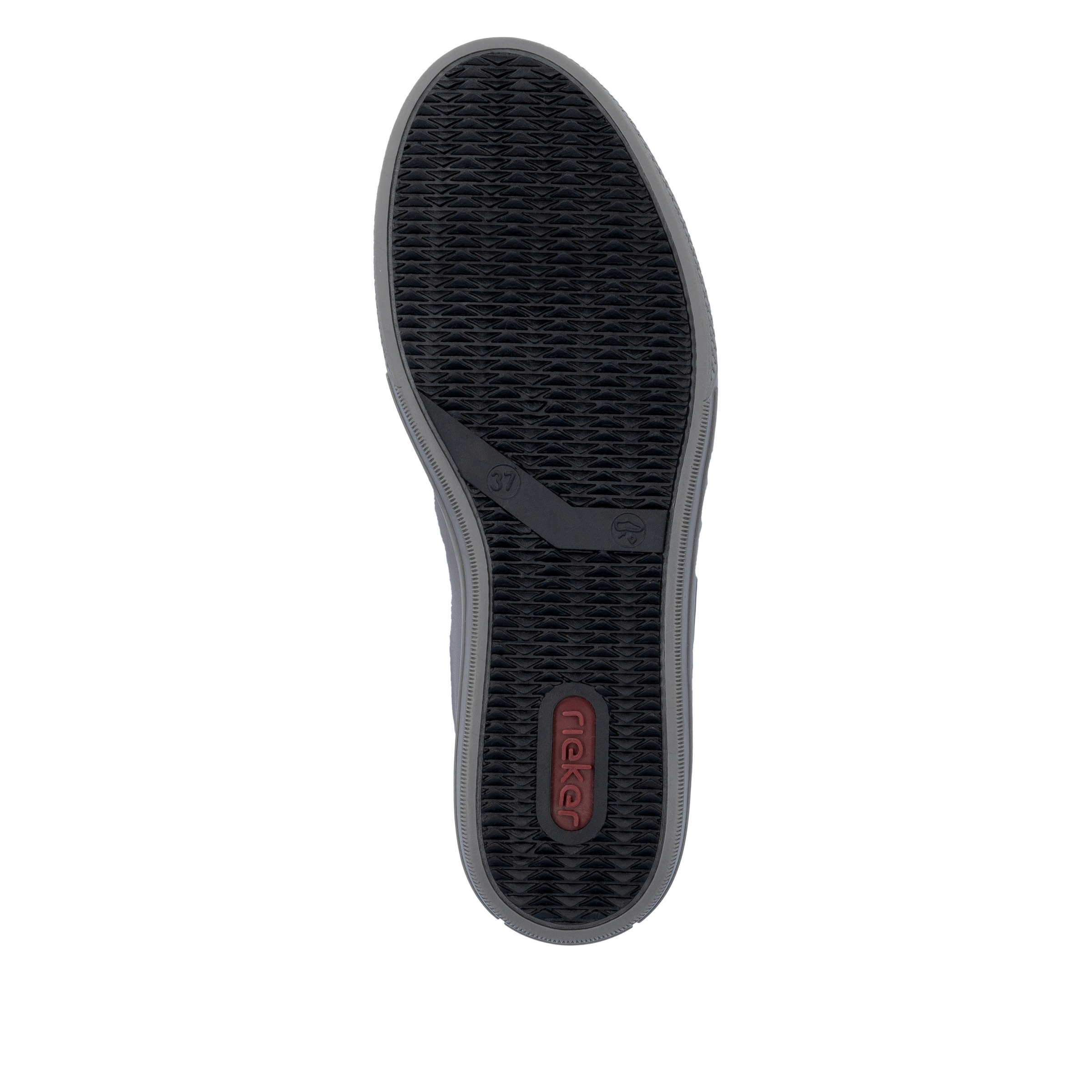 Rieker Sneaker, mit Memosoft-Innensohle, Freizeitschuh, Halbschuh, Schnürschuh