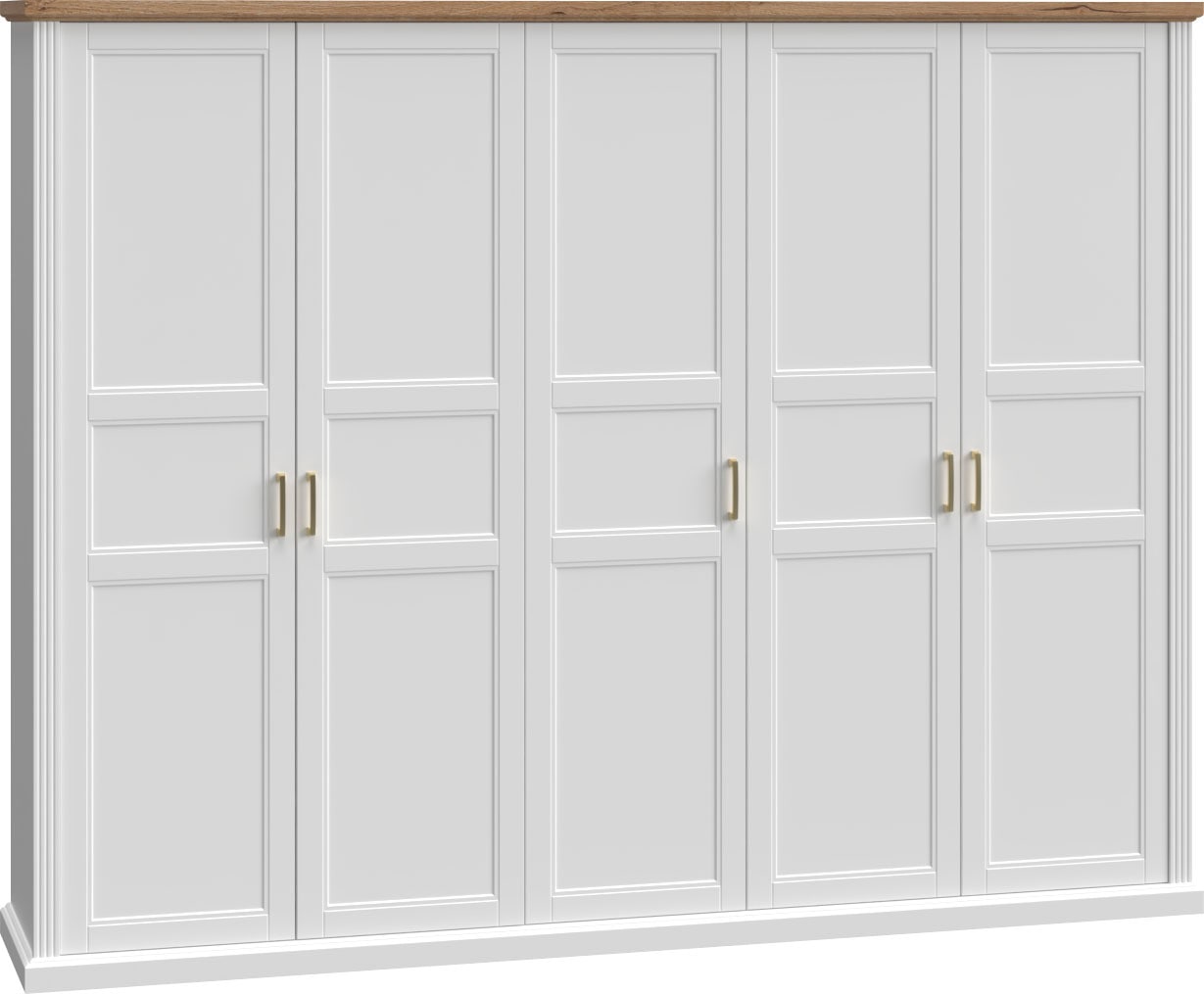 OTTO home Kleiderschrank "Tara" lackiert mit wasserbasiertem UV-Lack, in 4 Breiten