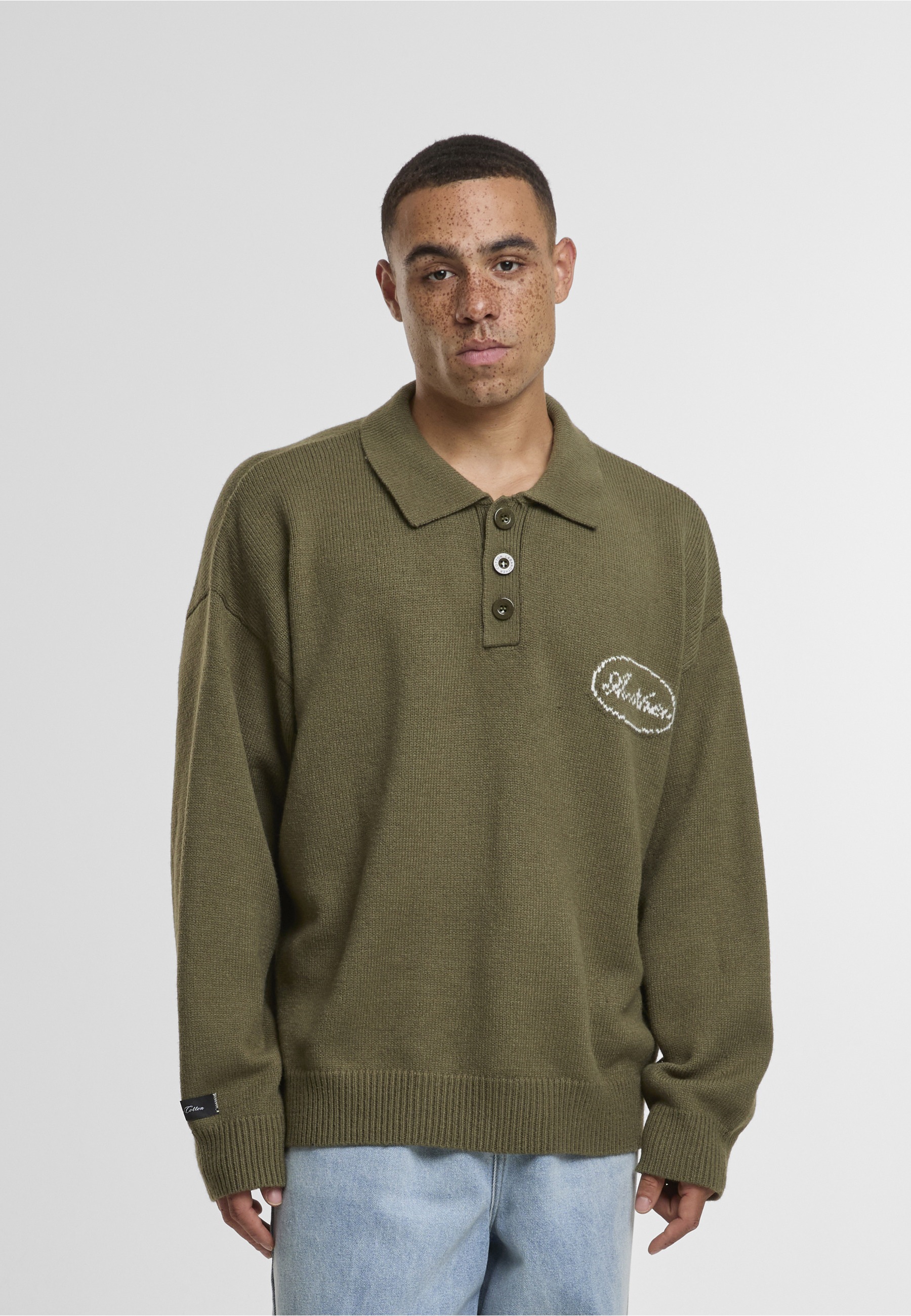 Another Cotton Lab Troyer »Another Cotton Lab Another Three Button Knit Hoodie« 1