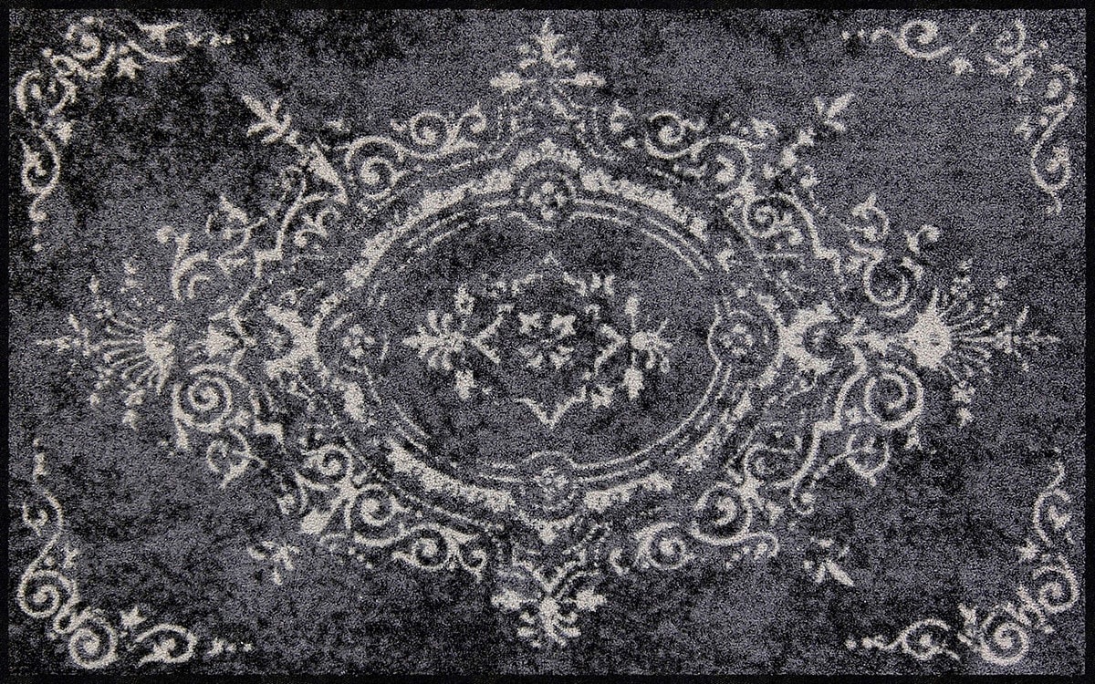 Fußmatte, B:75cm H:7mm L:120cm, grau, Polyamid, Flur, Teppiche