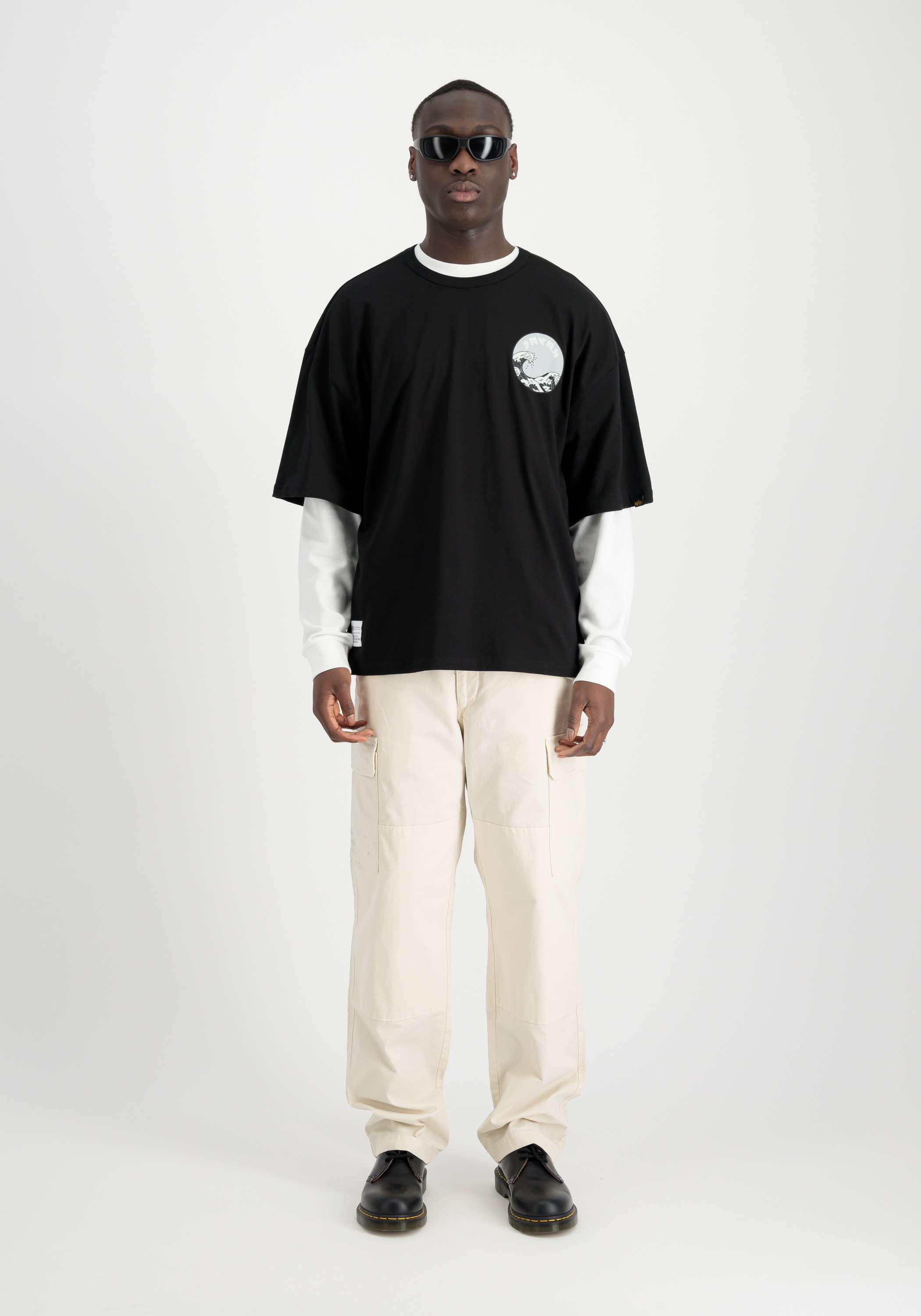 Alpha Industries T-Shirt »Alpha Industries Men - T-Shirts Japan Wave Warrior T«