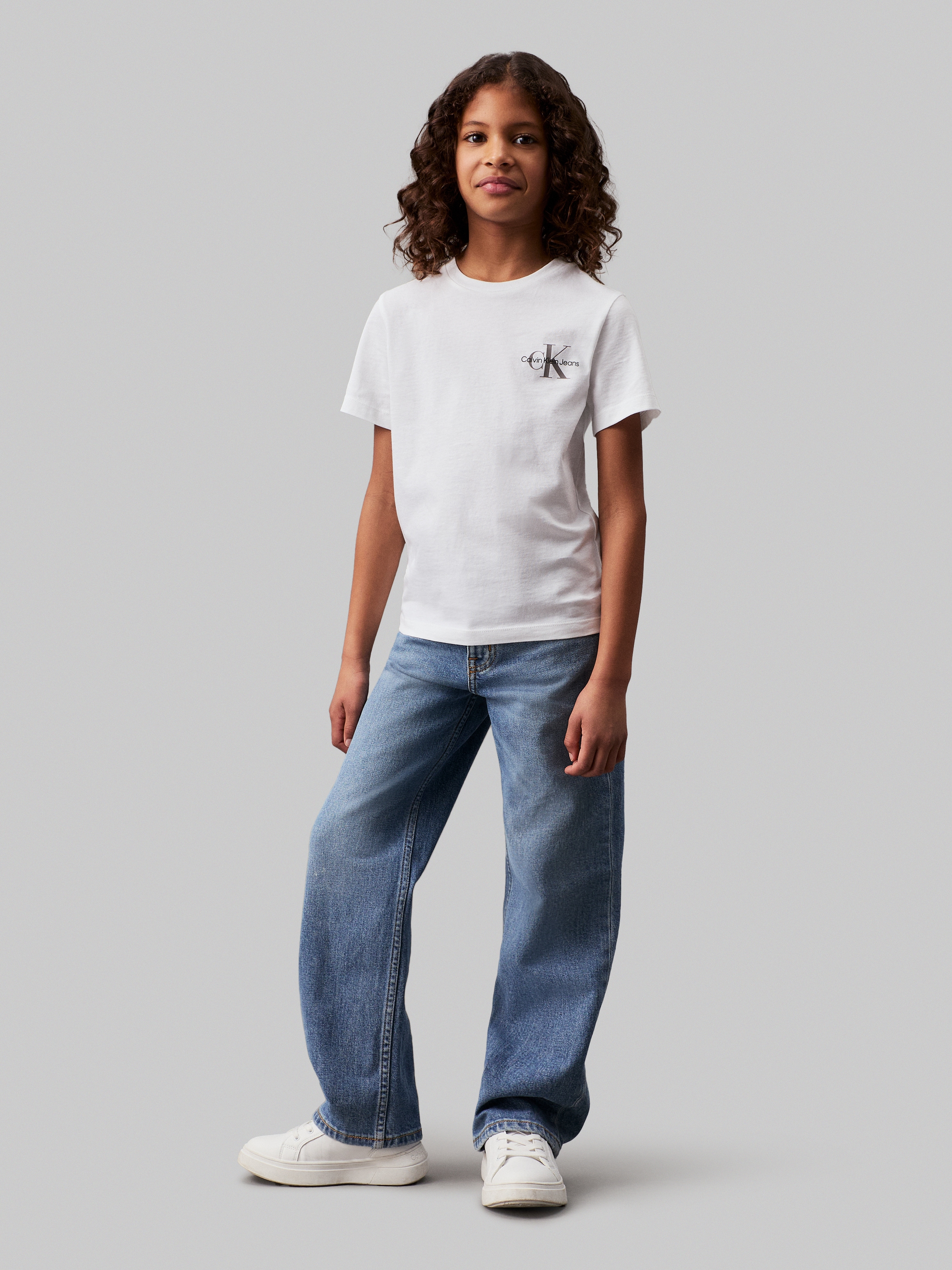 Calvin Klein Jeans T-Shirt »CHEST MONOGRAM T-SHIRT«, für Kinder bis 16 Jahre