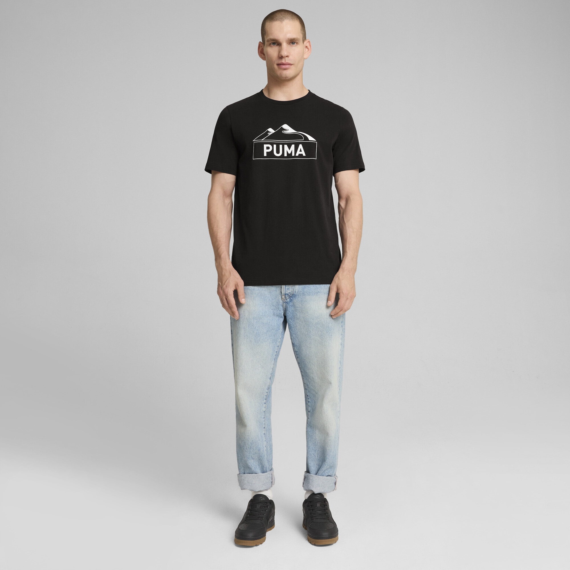 PUMA T-Shirt "OPEN ROAD Graphic T-Shirt Herren" günstig online kaufen