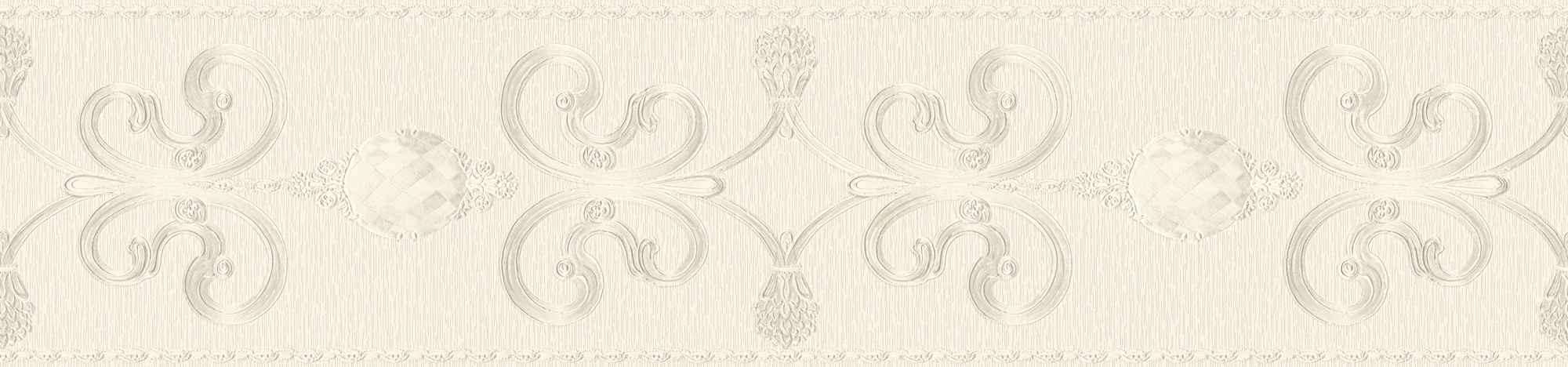 A.S. Création Bordüre "Only Borders" Barock strukturiert Palmentapete Bordüre Dschungel