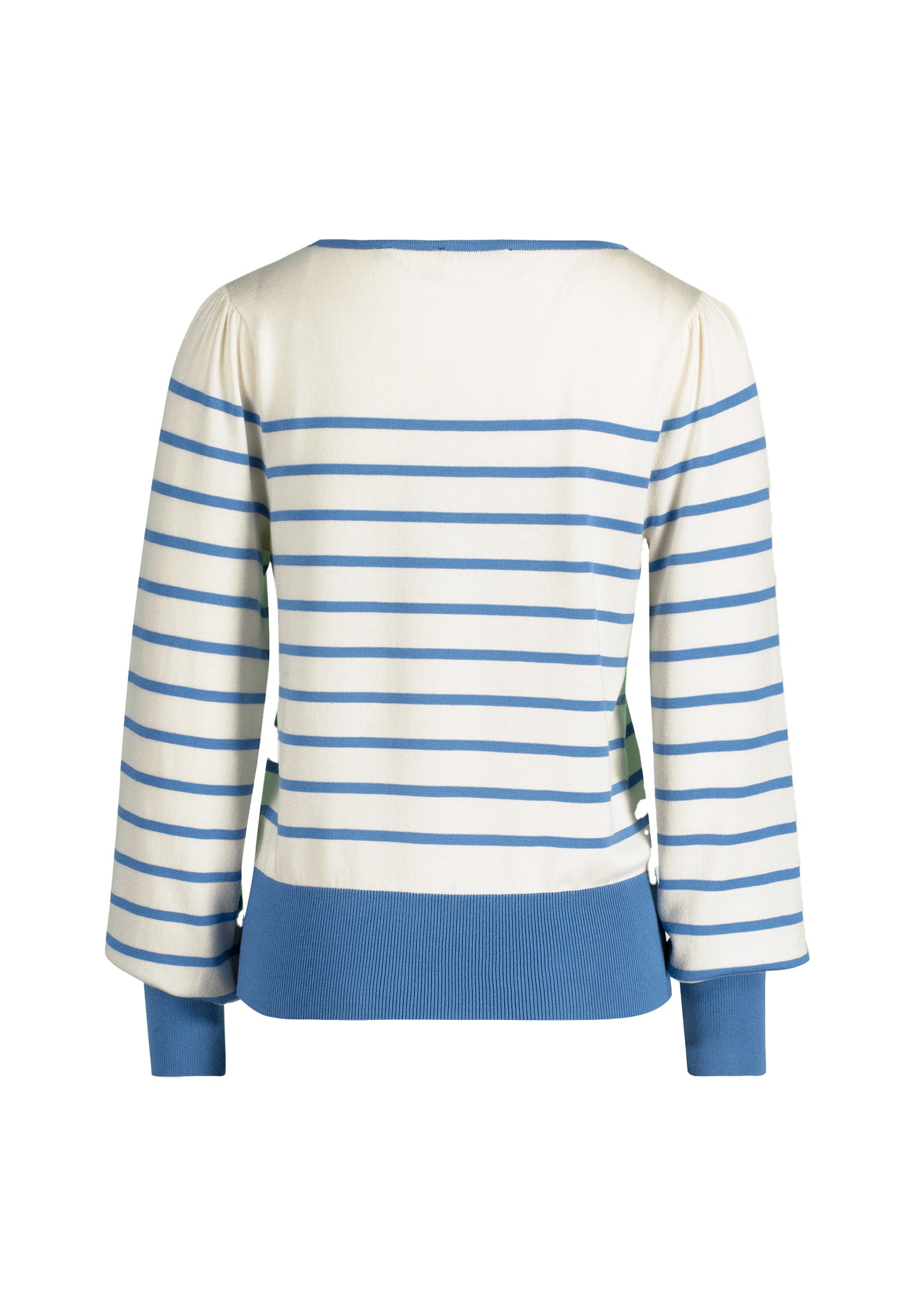 Zero Strickpullover »zero Pullover mit Streifen«, (1 tlg.), Plain/ohne Details