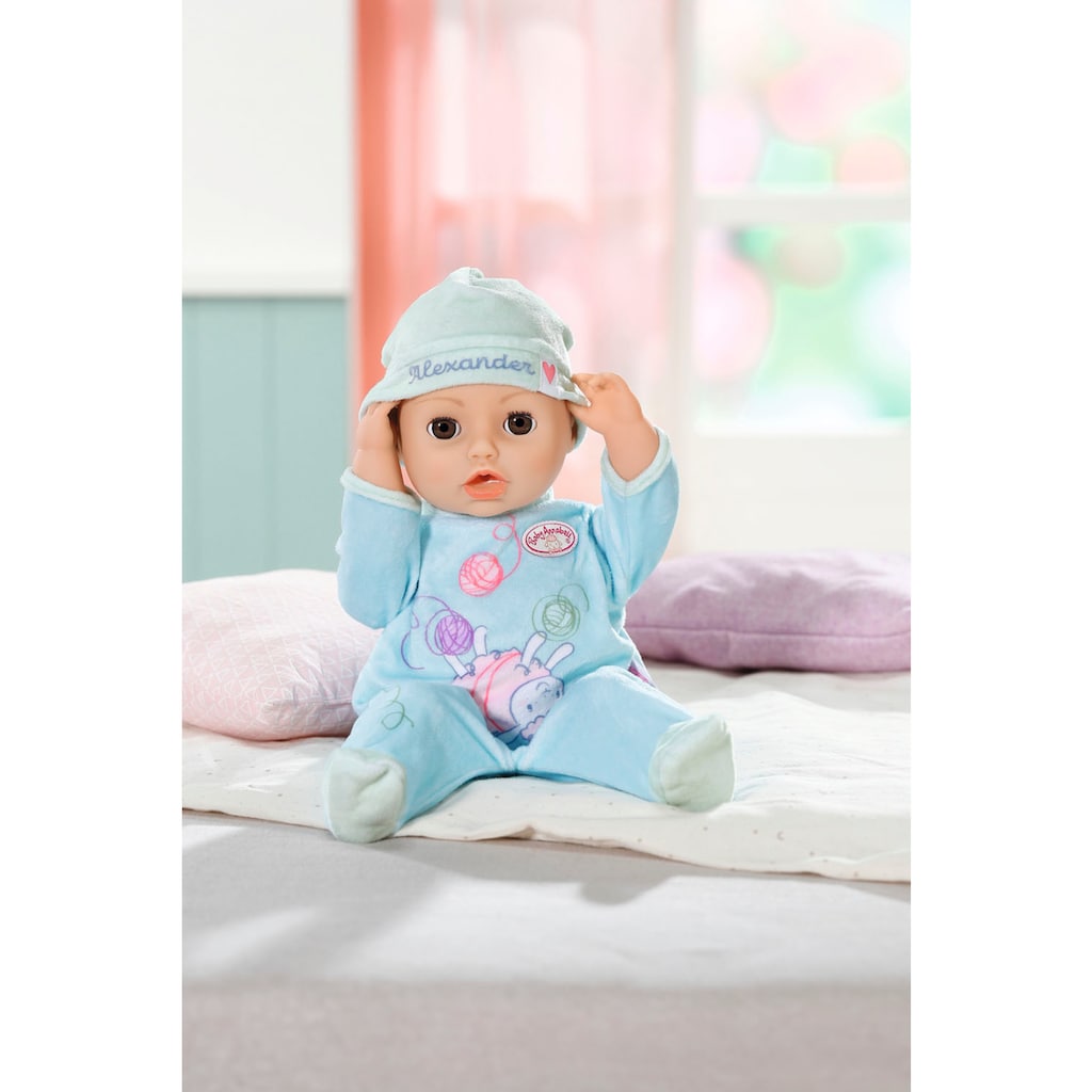 Baby Annabell Babypuppe »Interactive Alexander 43 cm«