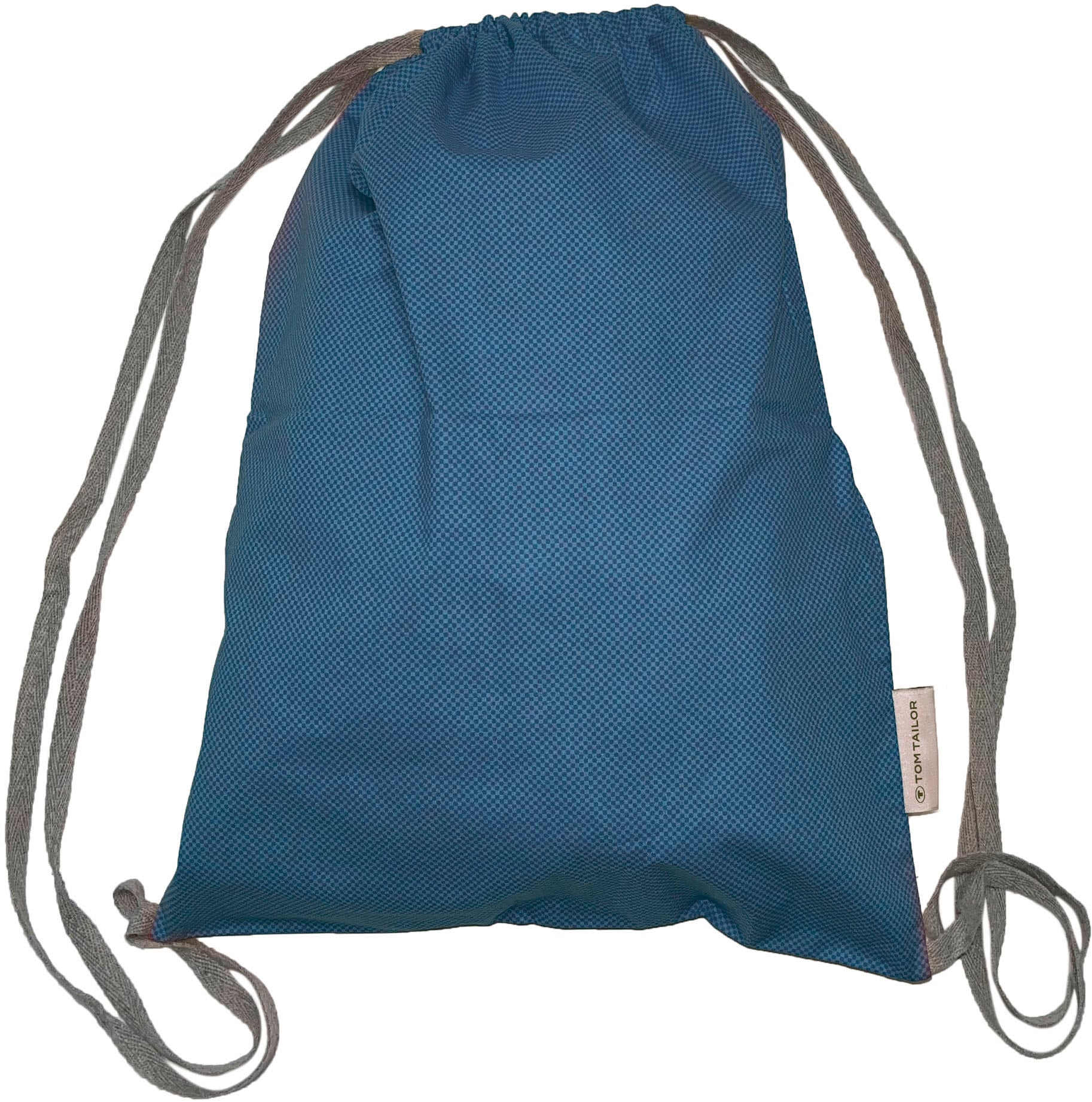 TOM TAILOR HOME Wendebettwäsche »Eric in Gr. 135x200 oder 155x220 cm«, mit Reißverschluss, mit GRATIS-Zugabe: Sportbeutel aus 100% Baumwolle