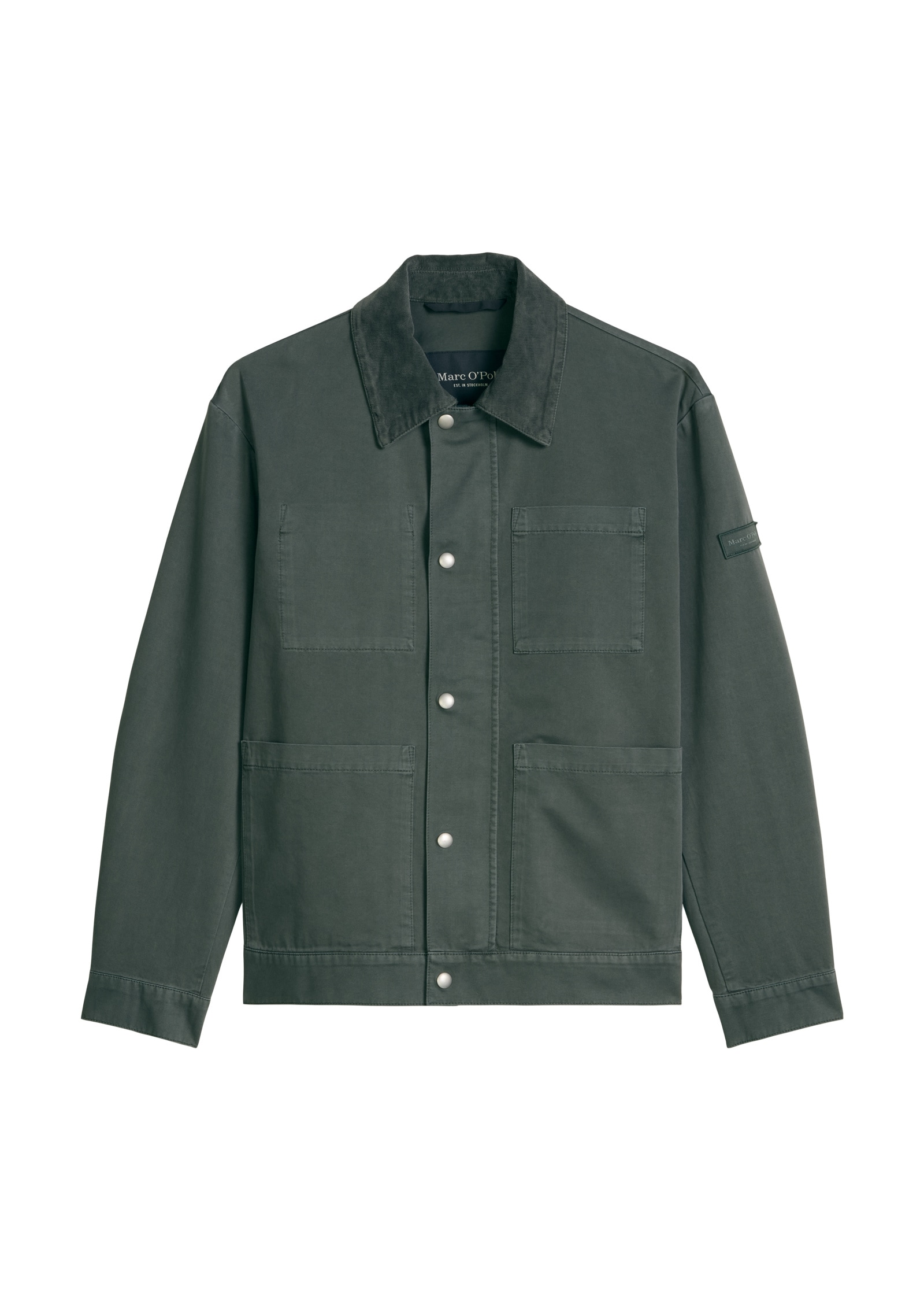 Marc O'Polo Outdoorjacke »mit Cordkragen«