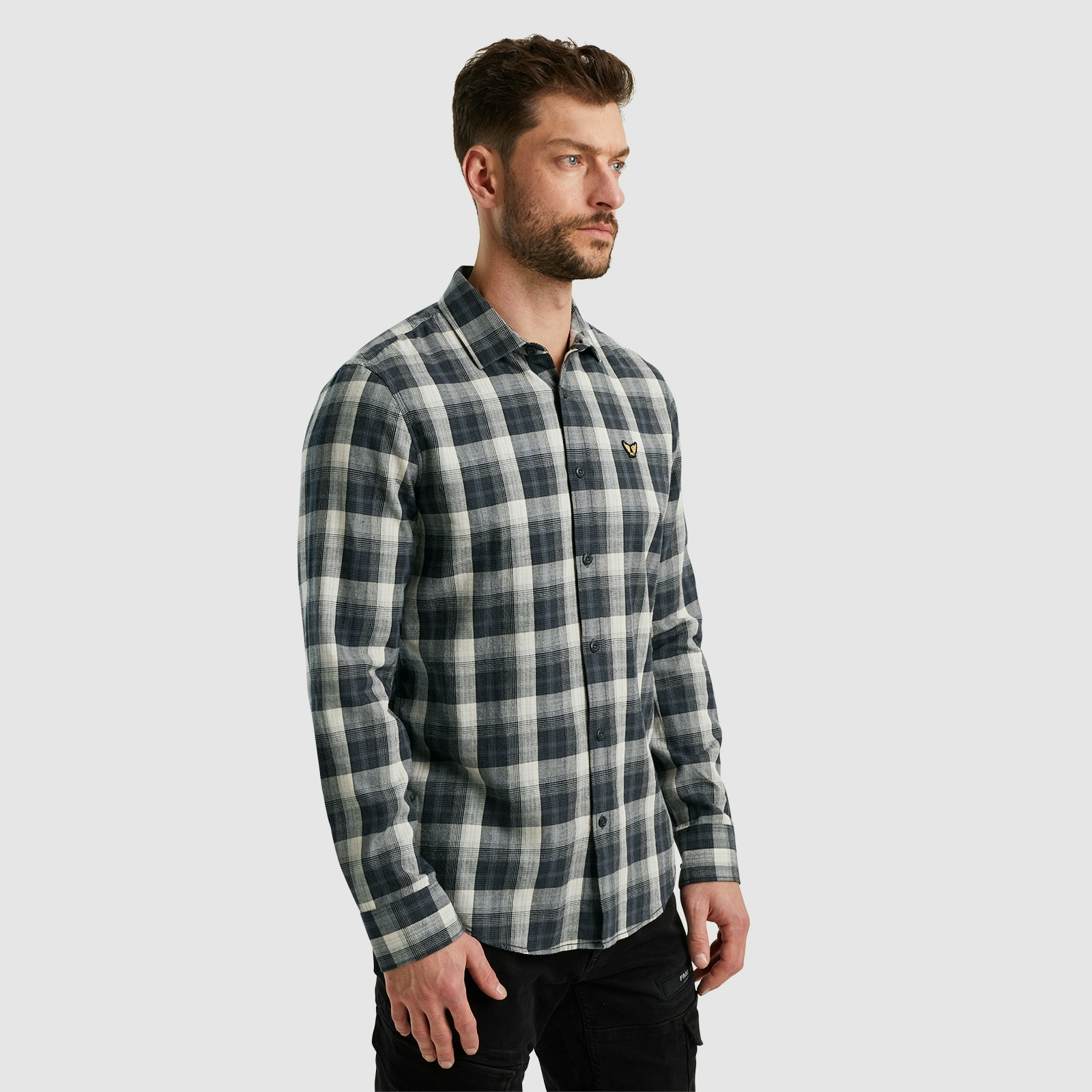 PME LEGEND Karohemd »Long Sleeve Shirt Twill Yarndyed Check«, mit Karomuster