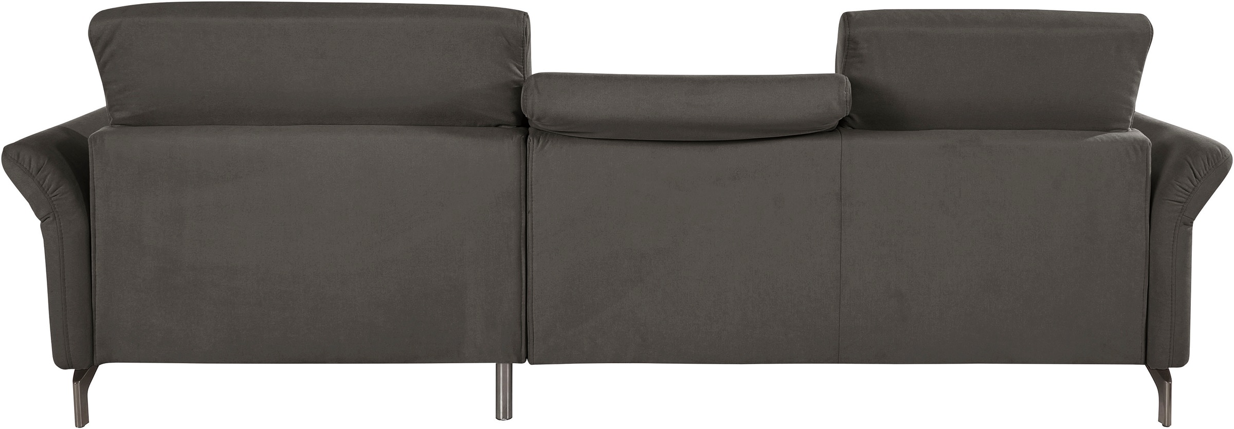 INOSIGN Ecksofa »Fresh L-Form«, Federkern, wahlweise Kopfteilverstellung und motorischer Vorziehsitz