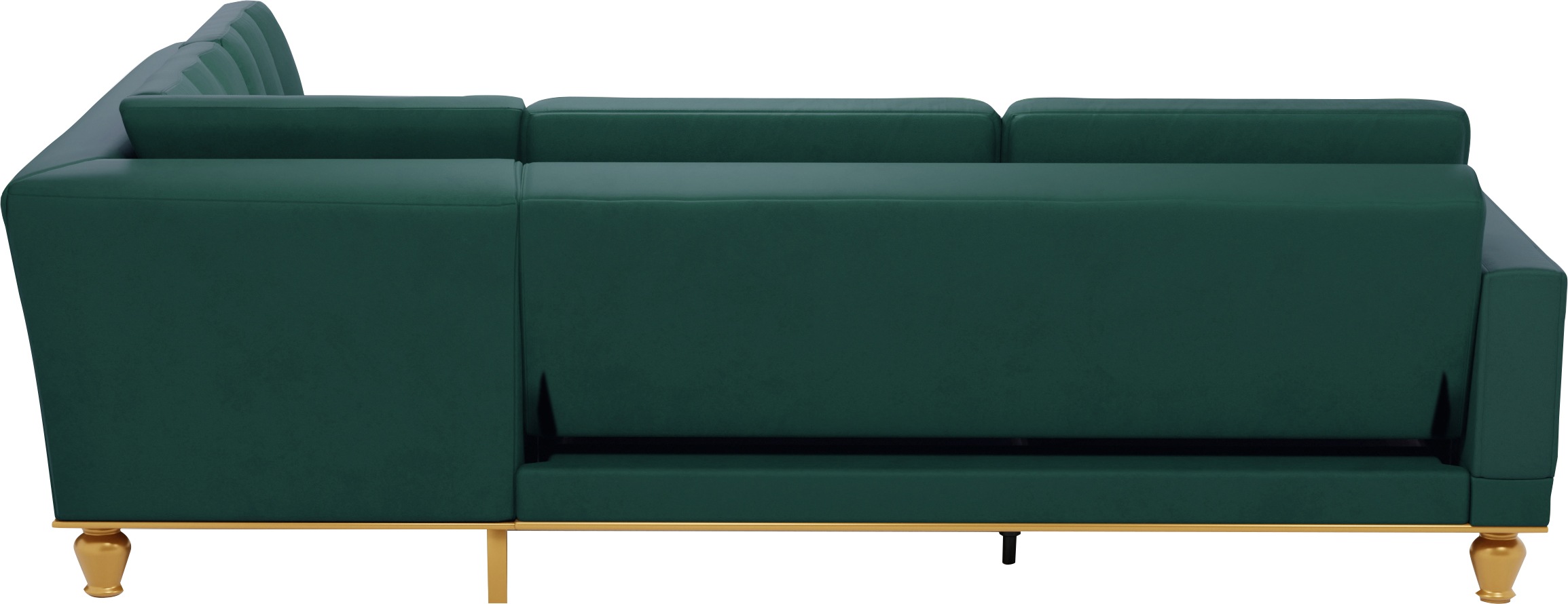 Thumbnail - sit&more Ecksofa "Orient 5 L-Form" mit Strass-Stein, wahlweise mit Bettfunktion und Bettkasten