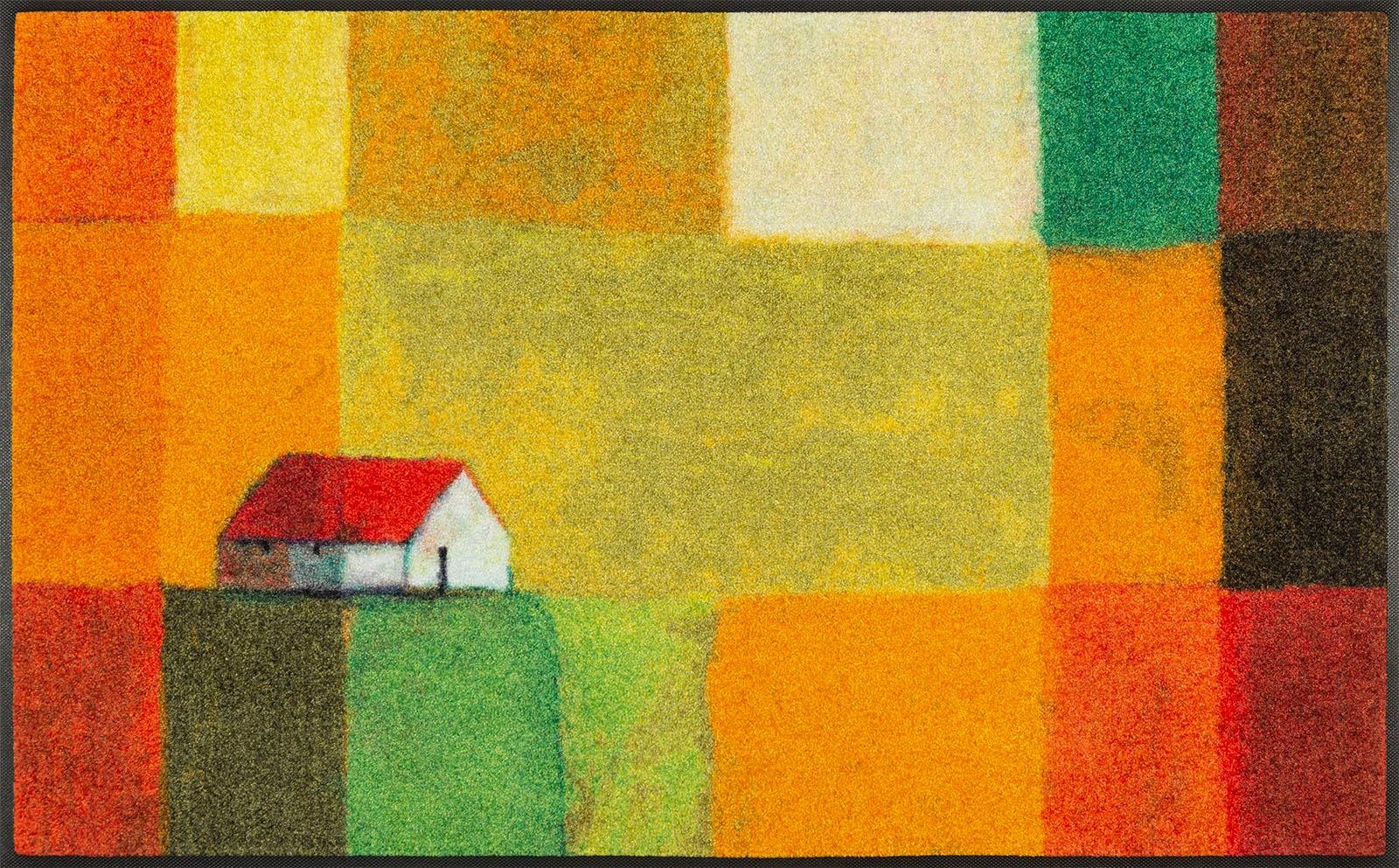 Thumbnail - wash+dry by Kleen-Tex Teppich "Meadow Lands", rechteckig, 7 mm Höhe, rutschhemmend, waschbar, Wohnzimmer