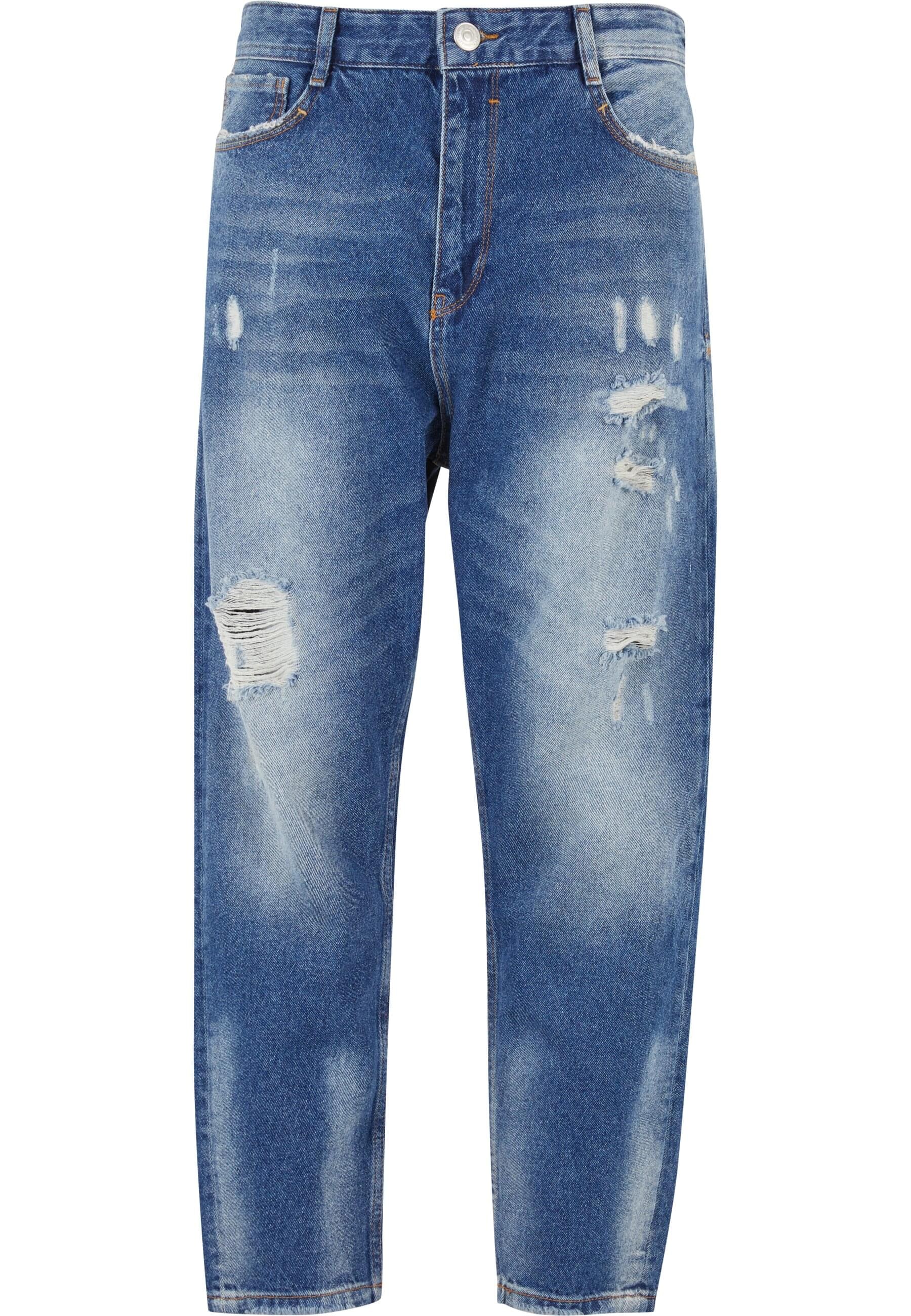 2Y Studios Bequeme Jeans "2Y Studios Herren 2Y Destroyed Relaxed Denim"