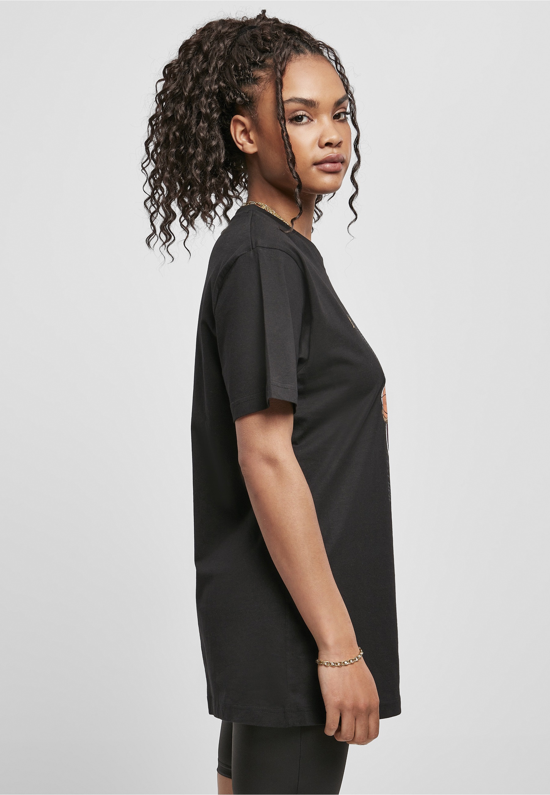 MisterTee T-Shirt »MisterTee Damen Ladies King James LA Tee« 1 Stk.