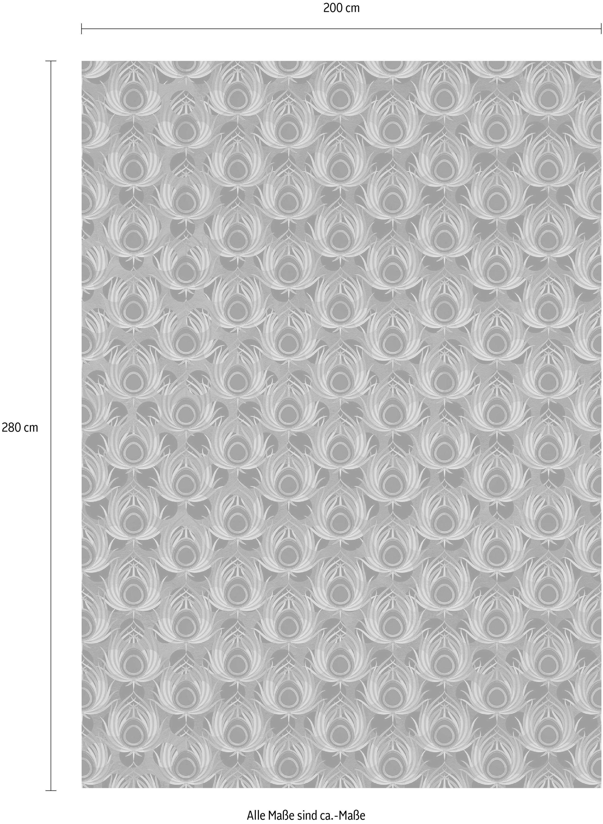 Komar Vliestapete »Paon« 200x280 cm (Breite x Höhe)