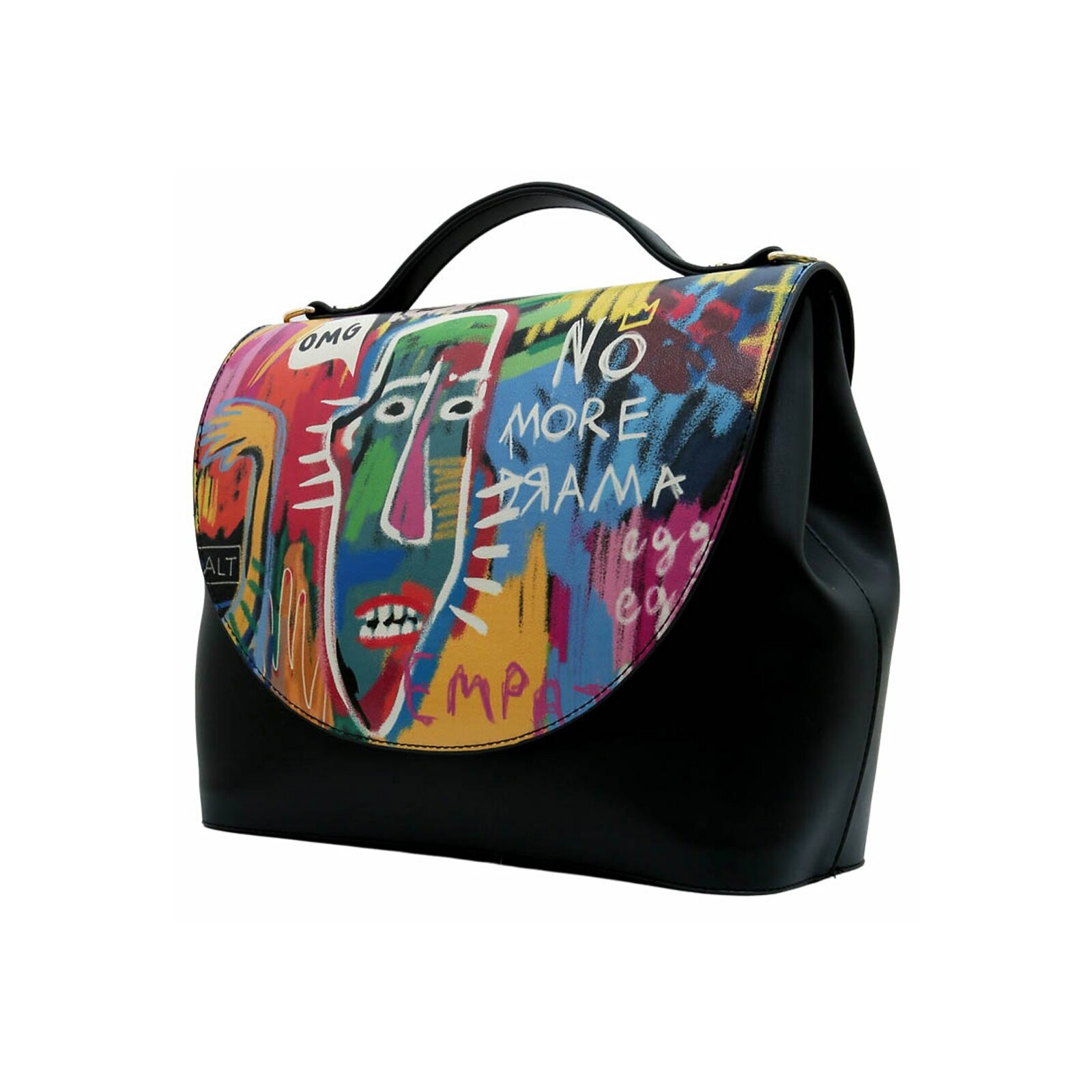 DOGO Henkeltasche "Damen Handy Bag No More Drama Vegan Damen Handtaschen (F günstig online kaufen