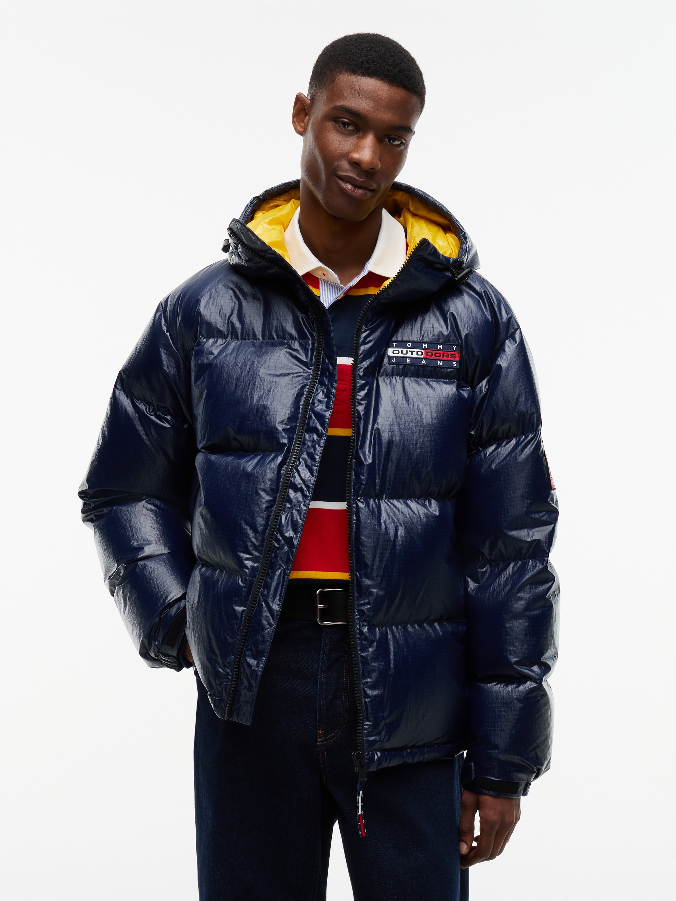 Tommy Jeans Daunenjacke "TJM ALASKA OUTDOORS DOWN JACKET" ohne Kapuze