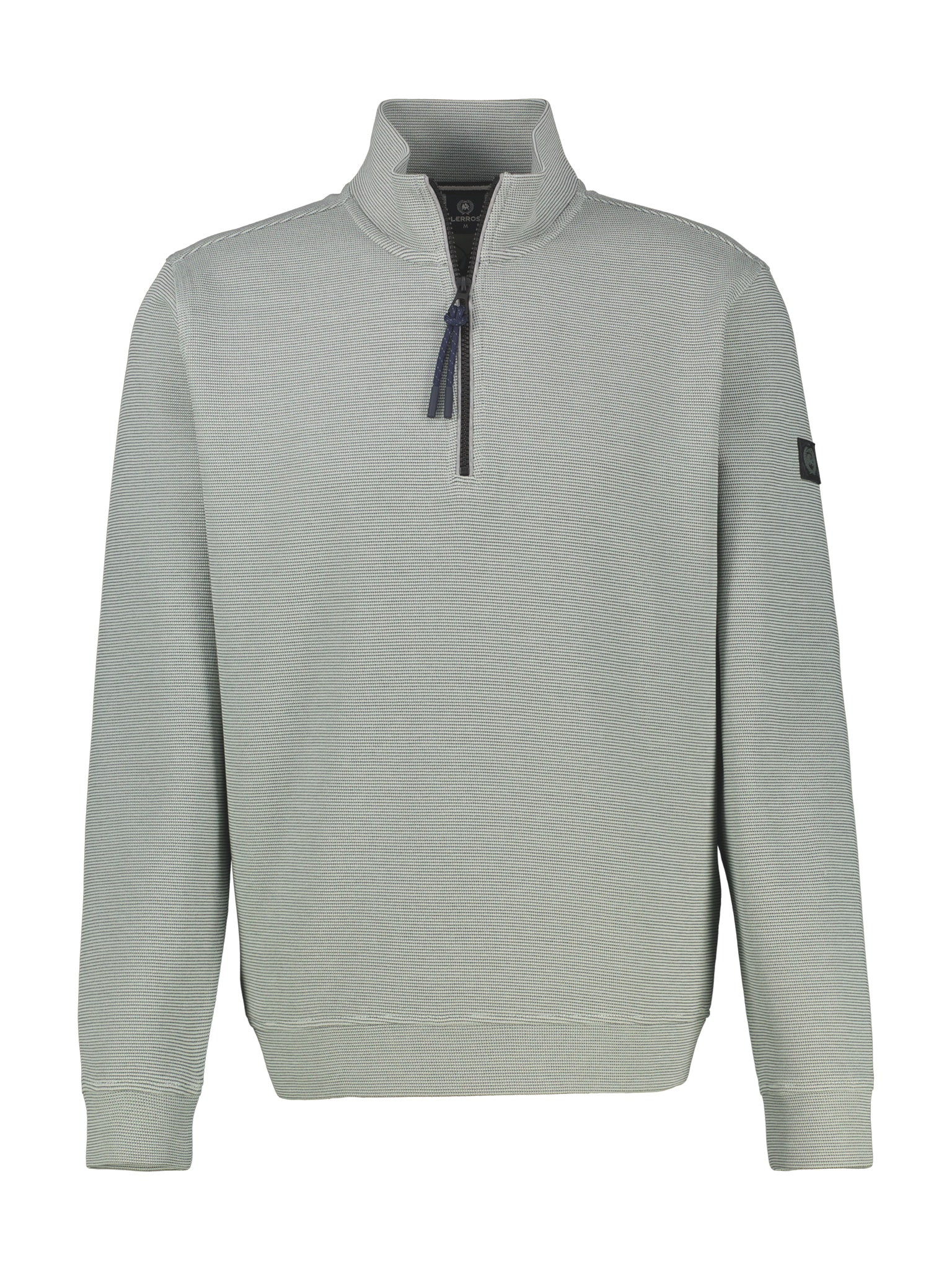 LERROS Sweater »SELANIK«, Troyerkragen mit Reißverschluss
