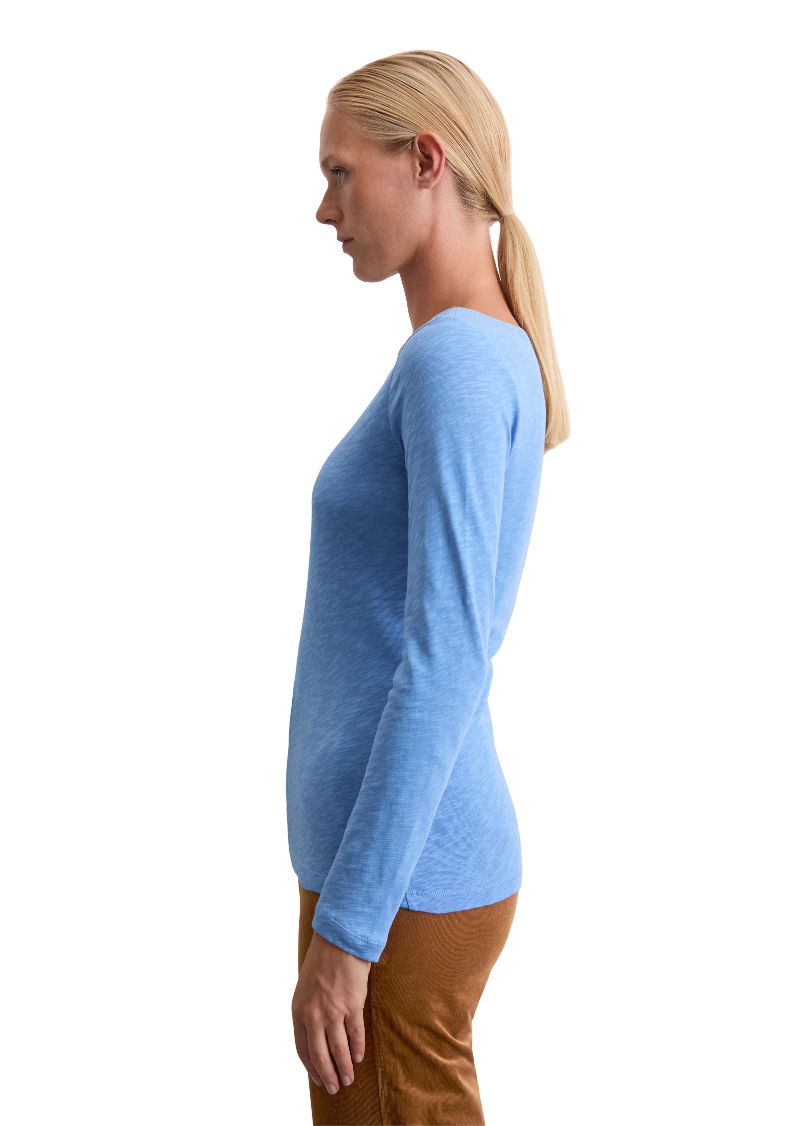 Marc OPolo Langarmshirt "aus Organic Cotton-Qualität" günstig online kaufen