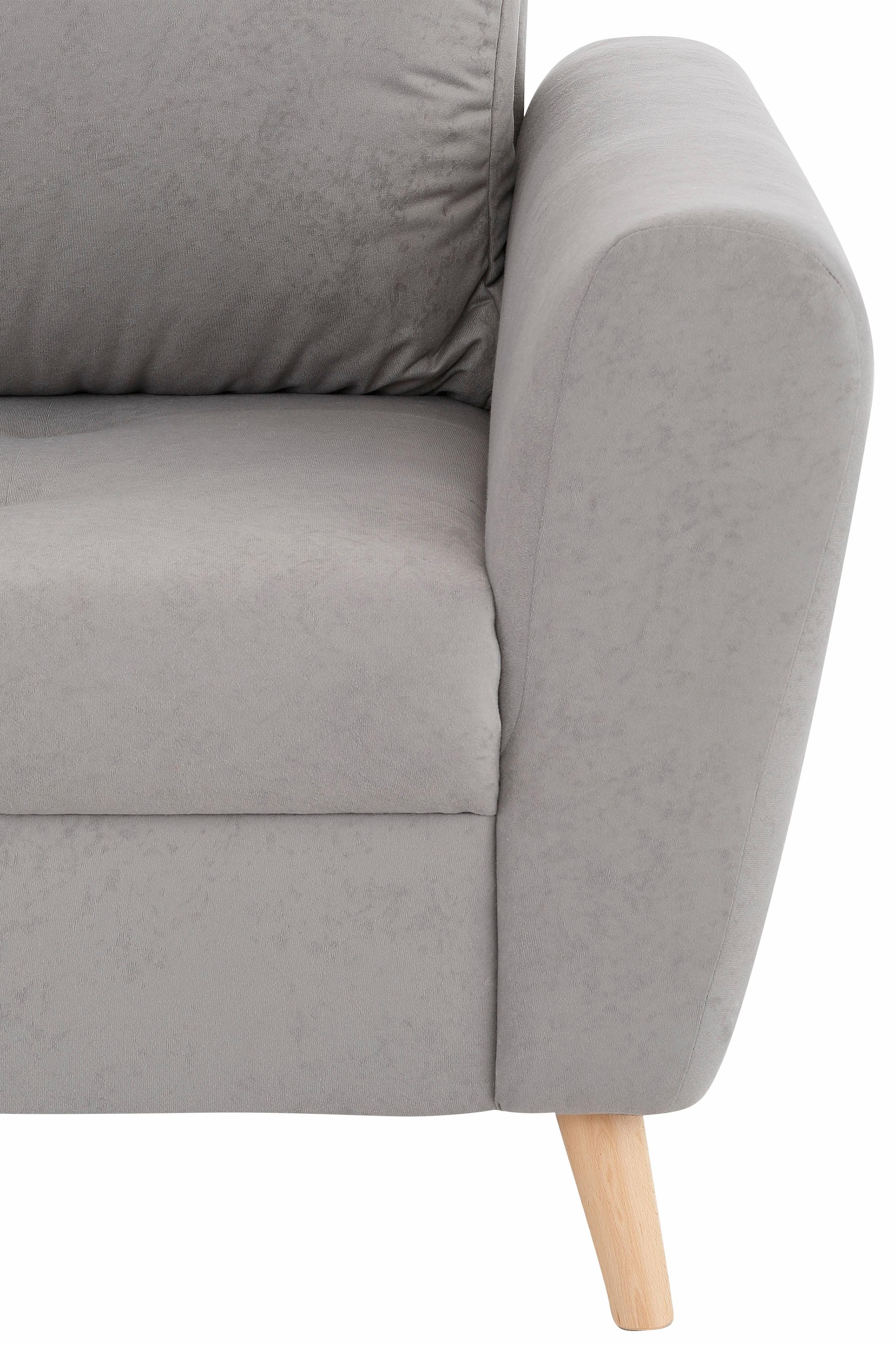 Home affaire 2,5-Sitzer »Fanö2«, mit feiner Steppung im Sitzbereich, skandinavisches Design