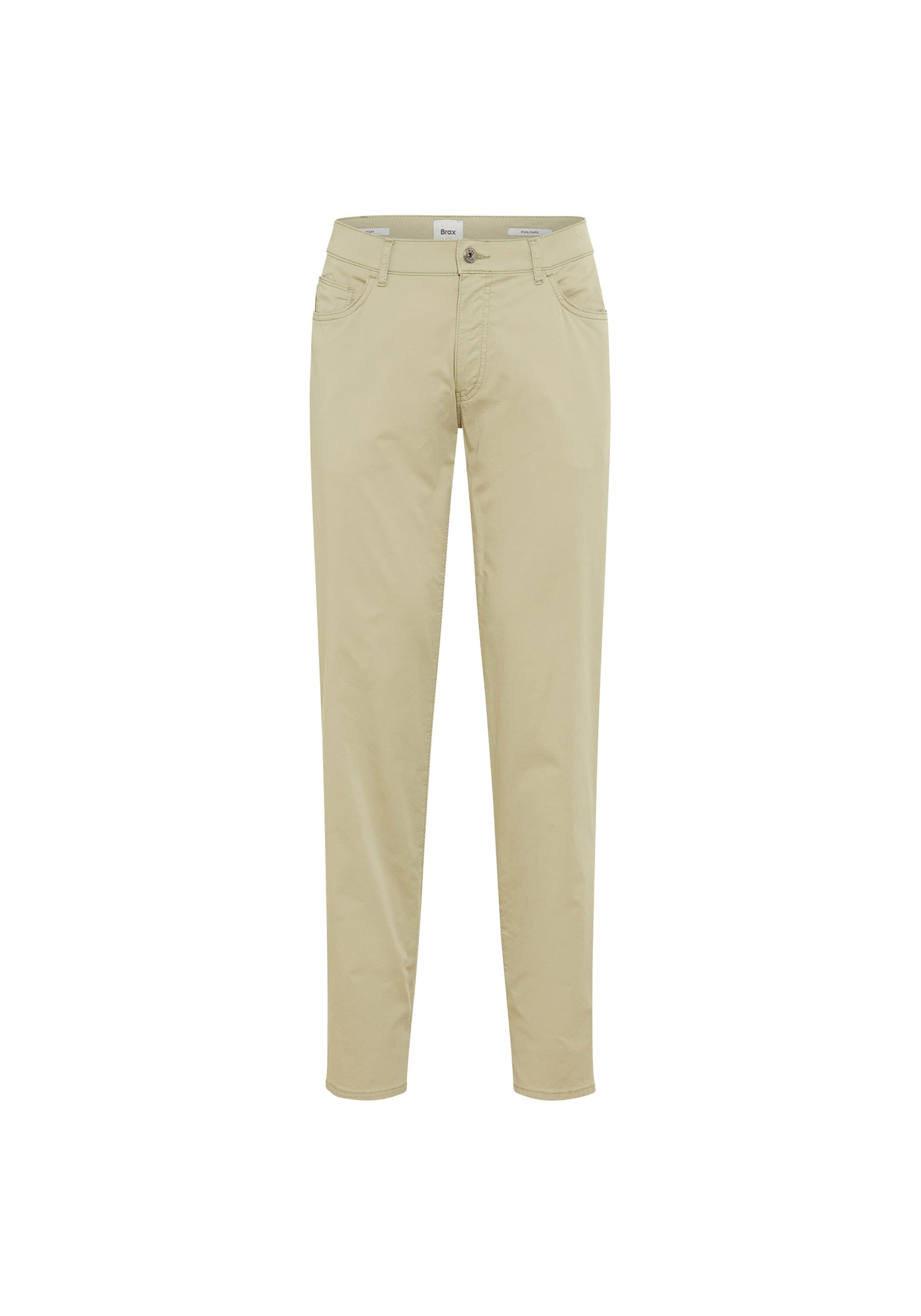 5-Pocket-Hose BRAX "Style CADIZ", Herren, Gr. 33, Länge 32, moosgrün, Web, 78% Baumwolle, 19% Lyocell, 3% Elasthan, Hosen 5-Pocket-Hose