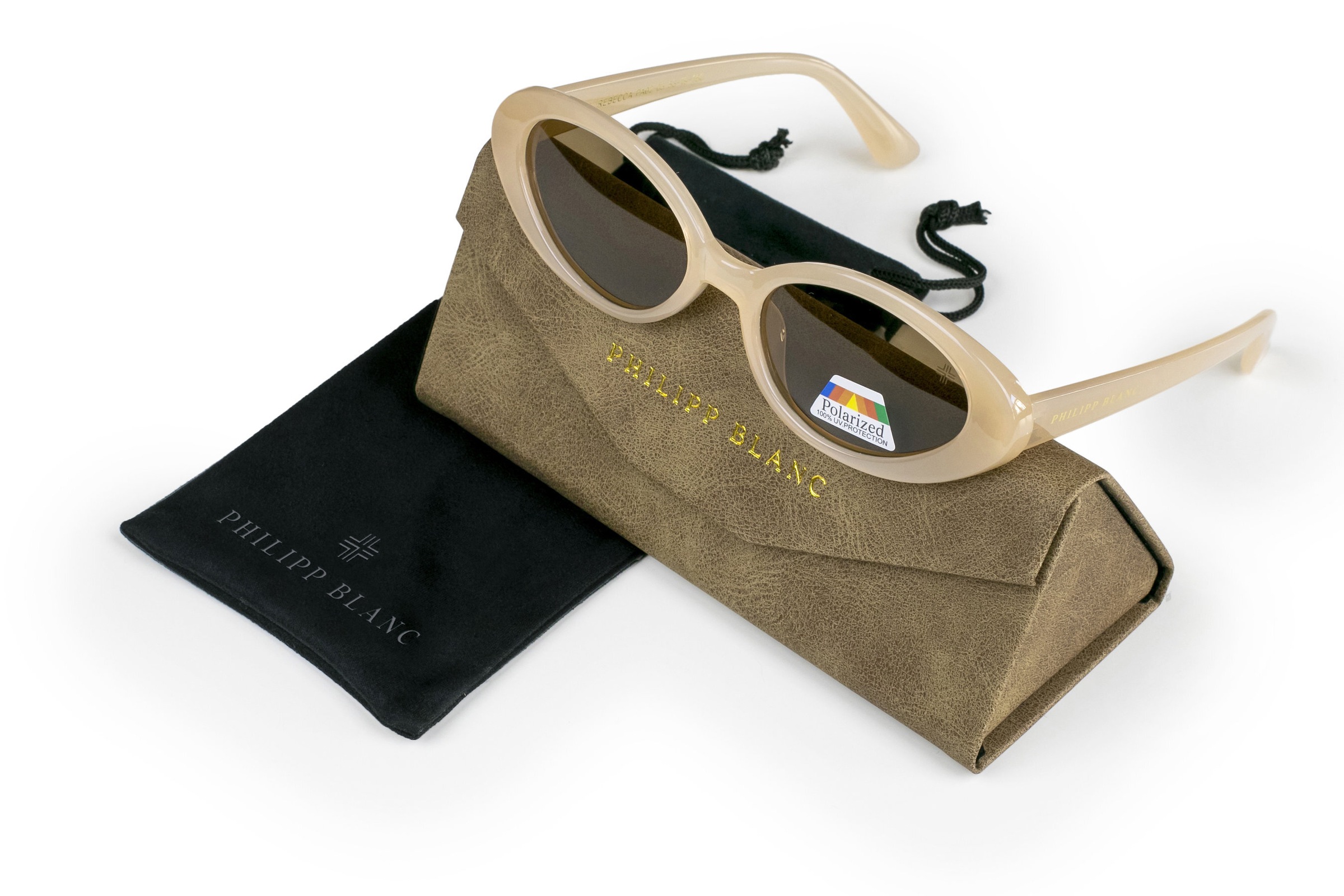 PHILIPP BLANC Sonnenbrille »PA02-03« Glass 0.74MM Polarized Lens UV400，CAT3.0