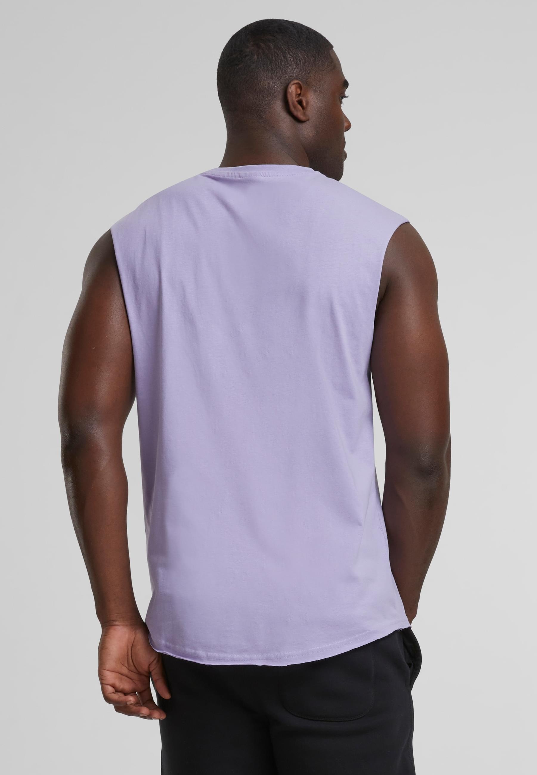 URBAN CLASSICS T-Shirt »Urban Classics Herren Open Edge Sleeveless Tee«, (1 tlg.)