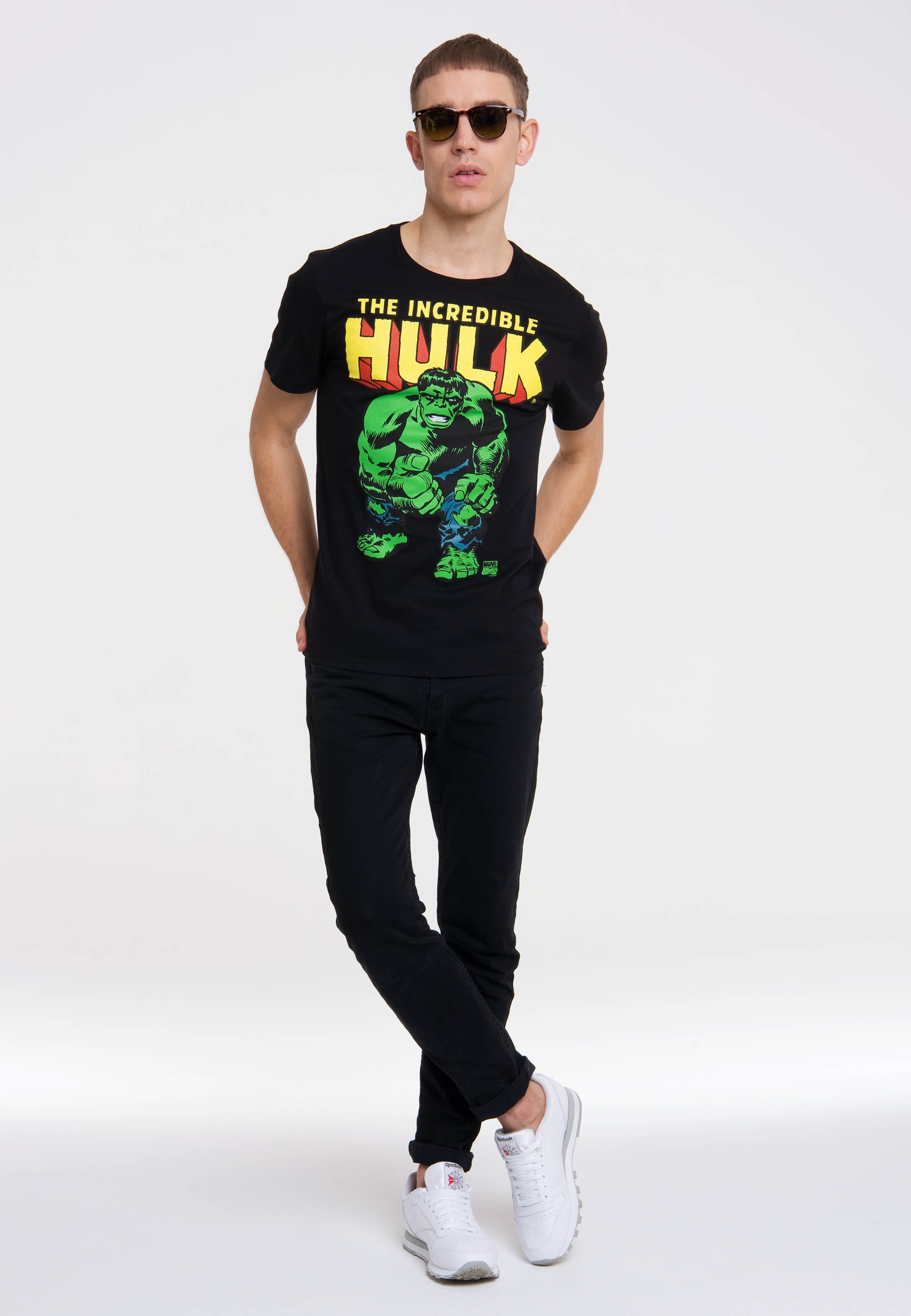 LOGOSHIRT T-Shirt Hulk-Print kaufen Hulk«, ▷ | Incredible BAUR »The mit tollem