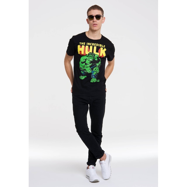 LOGOSHIRT T-Shirt »The Incredible Hulk«, mit tollem Hulk-Print ▷ kaufen |  BAUR