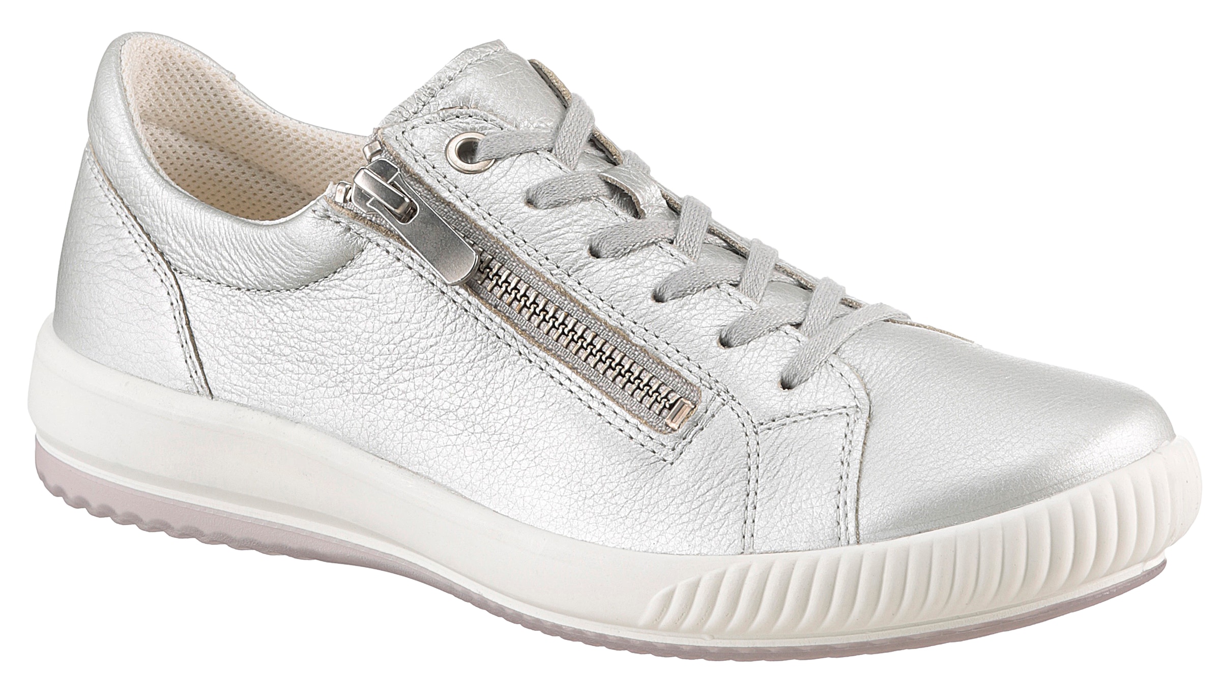 Legero Sneaker »TANARO 5.0«, Komfortschuh, Freizeitschuh, Schnürschuh mit Reißverschluss