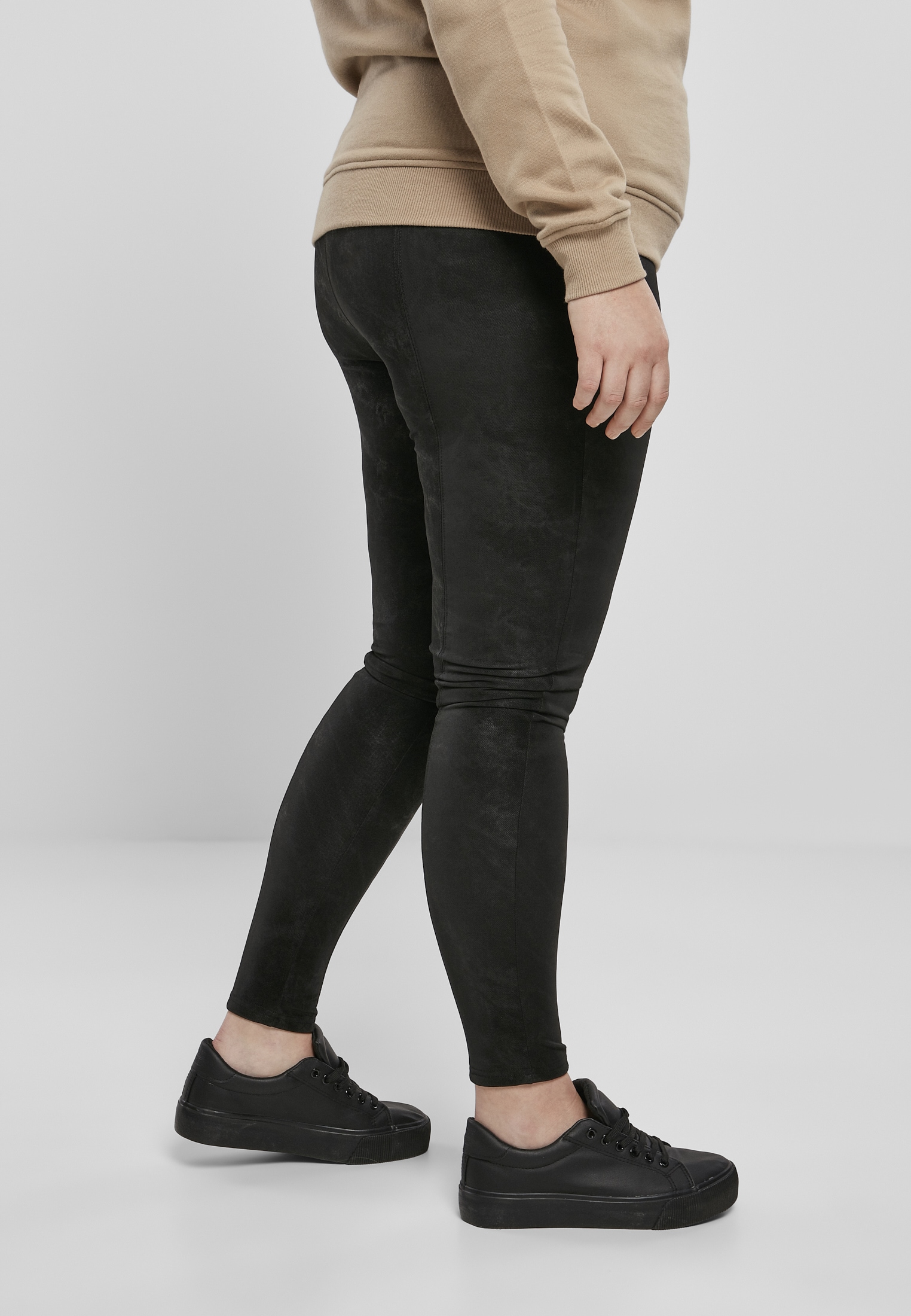 URBAN CLASSICS Leggings (1 Faux »Damen für | bestellen Washed Pants«, Ladies Leather BAUR tlg.)