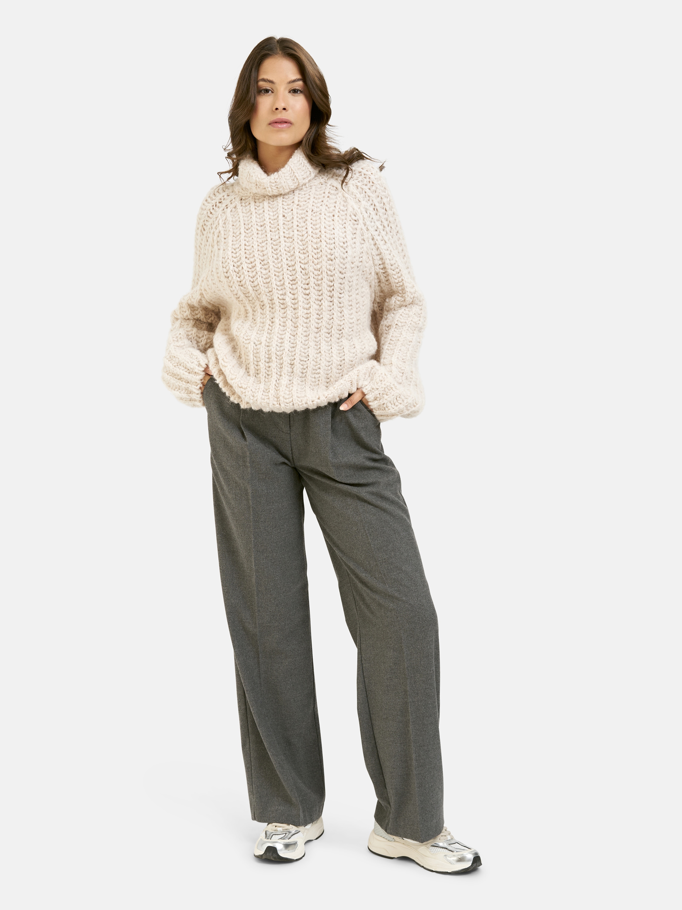 Smith & Soul Rollkragenpullover aus Grobstrick