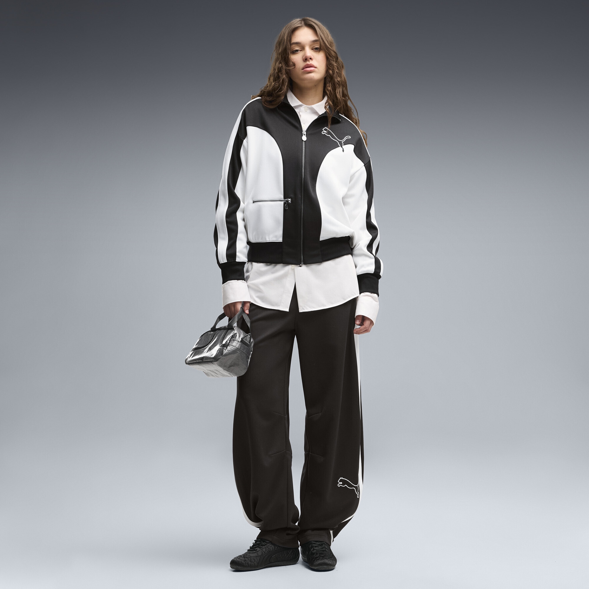 PUMA Sporthose »T7 Love Of The Cat Relaxed Barrel Trainingshose Damen«